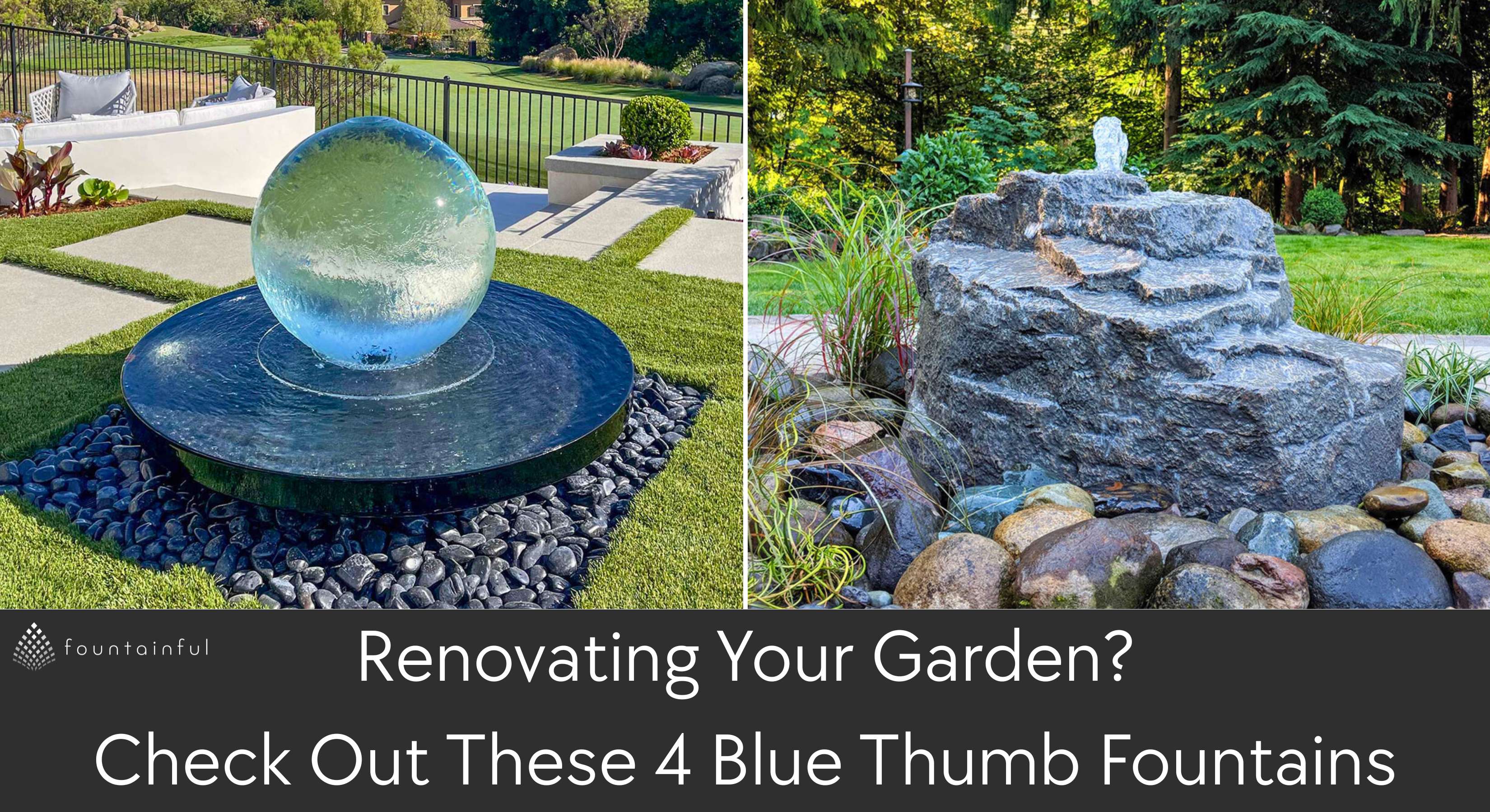 Top 4 Blue Thumb Fountains for Your Garden