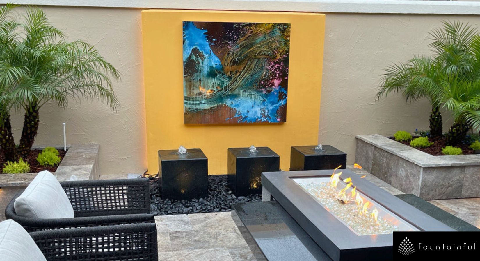 Outdoor Entertaining Decor: Fire Pits, Torches & Seating