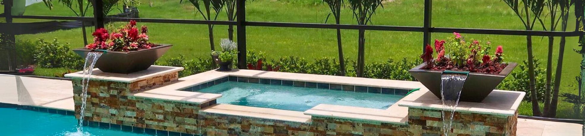 Planter Water Bowls for Pool