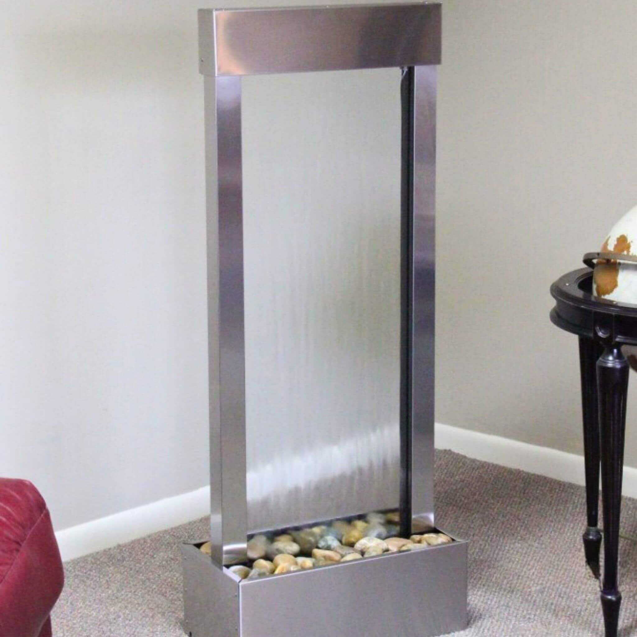 Bantam River Freestanding Water Wall Fountain - Adagio
