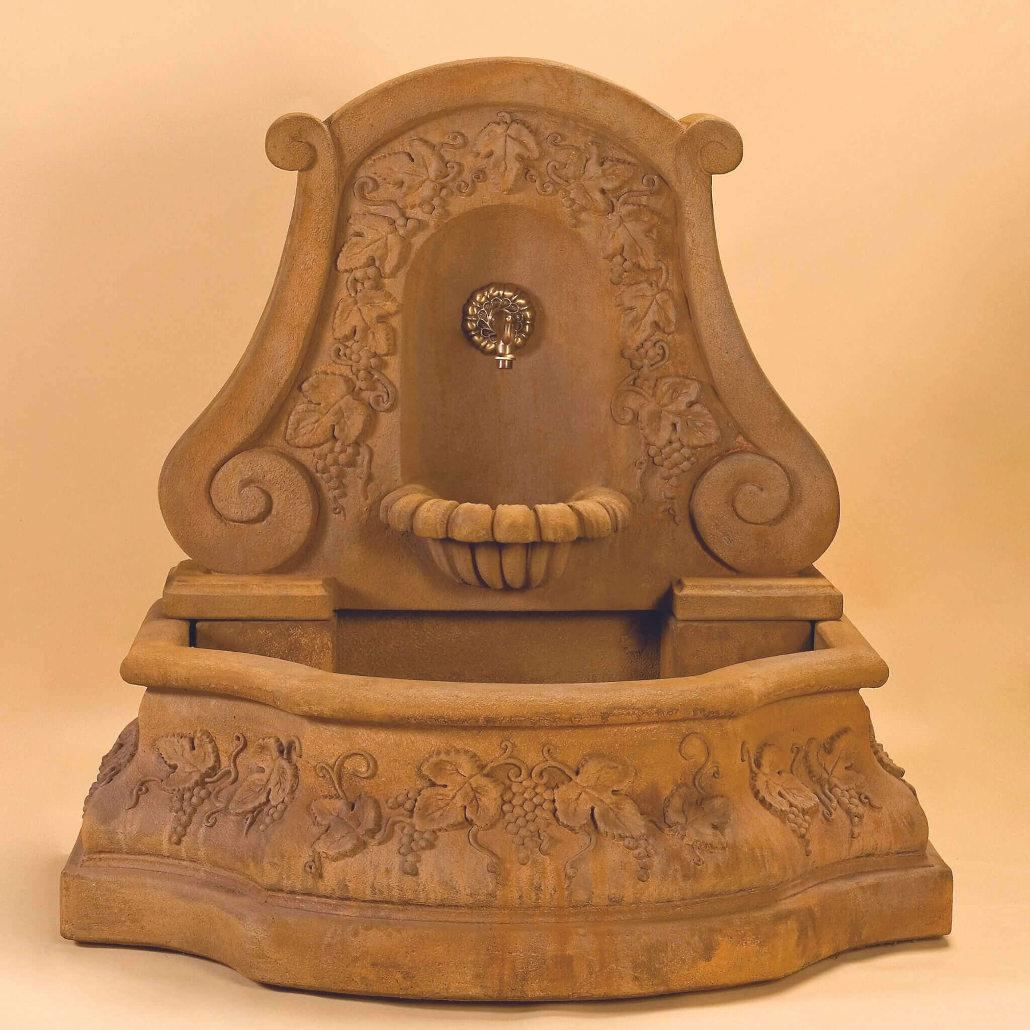 Sonoma Concrete Wall Fountain - Giannini #1402