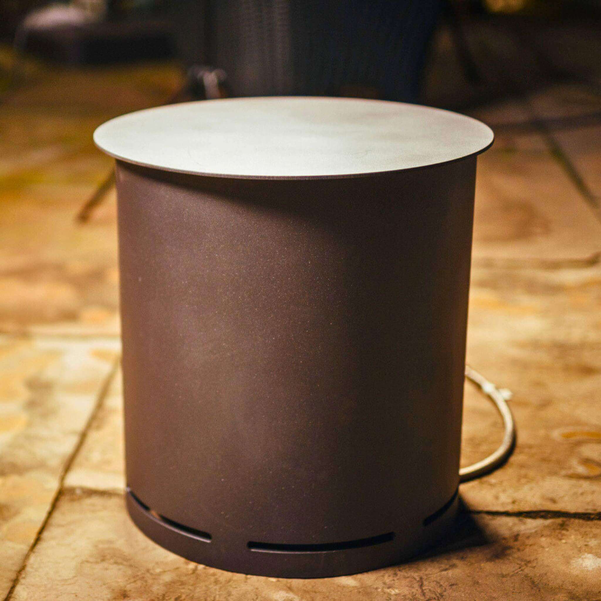 Propane Tank Cover/Filling Station in Steel - Fire Pit Art