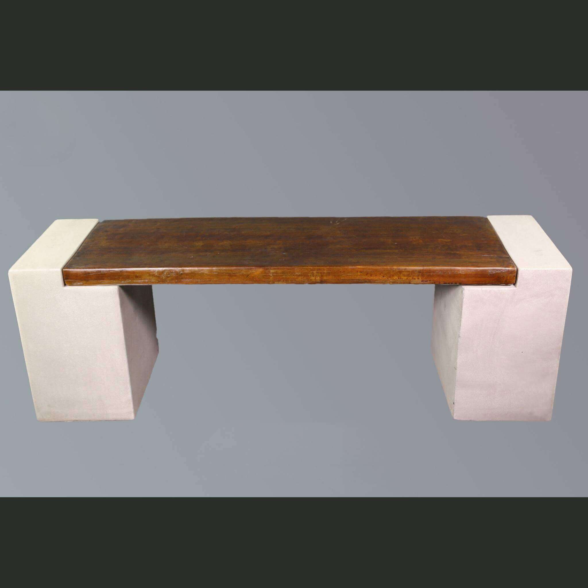 California Concrete Garden Bench - Giannini #580