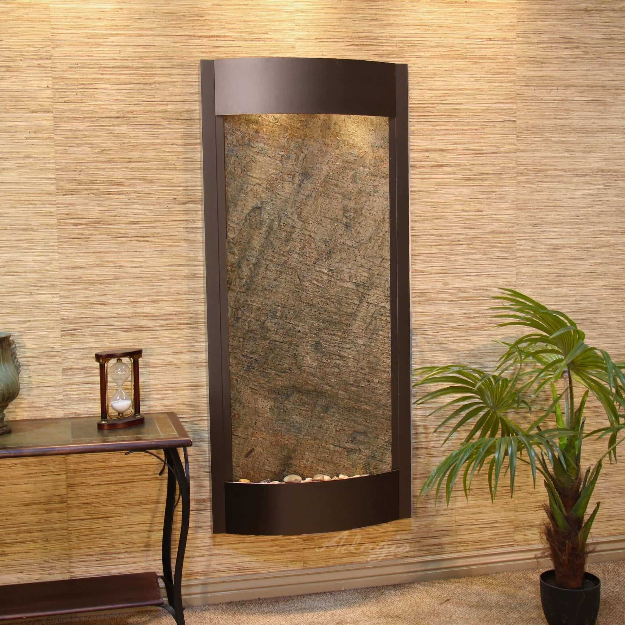 Pacifica Waters Mounted Water Wall Fountain - Adagio