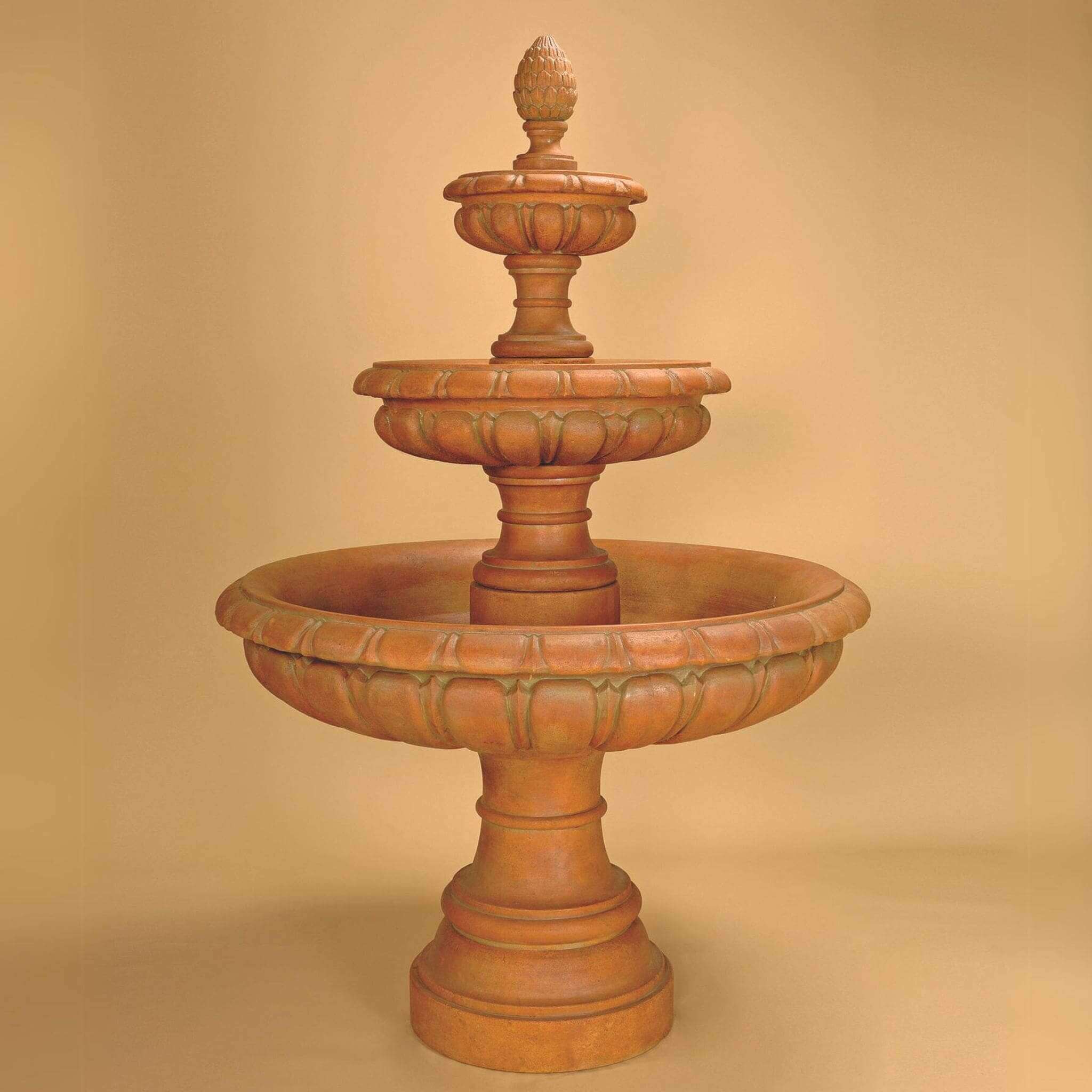 Regale 3-Tier Concrete Fountain - Giannini #1257