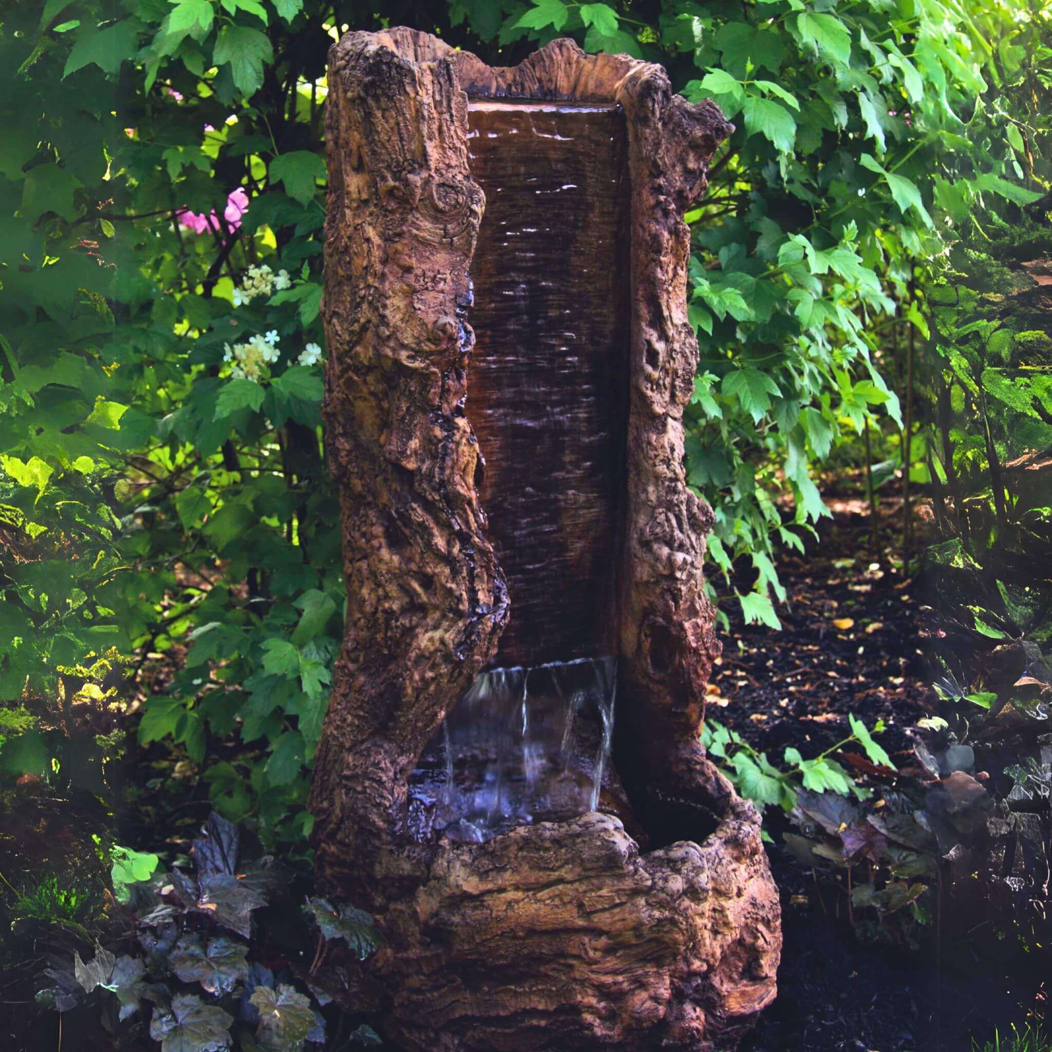 Treefall Concrete Fountain - Massarellis #3768