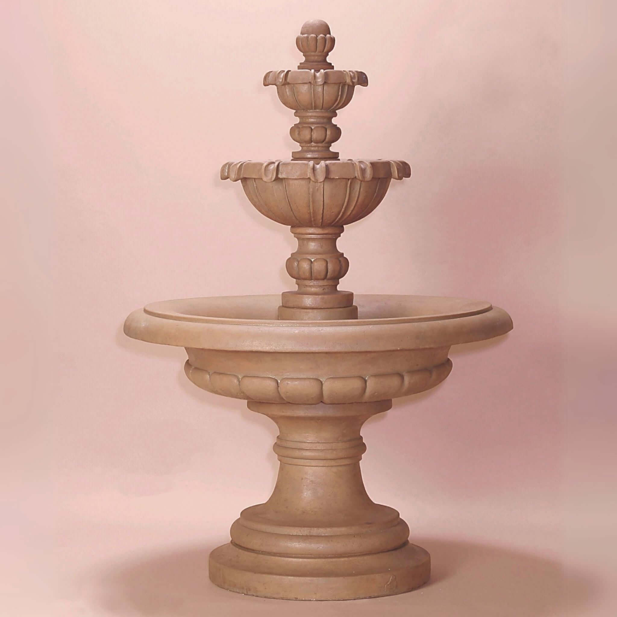 Padova 3-Tier Concrete Fountain - Giannini #1167