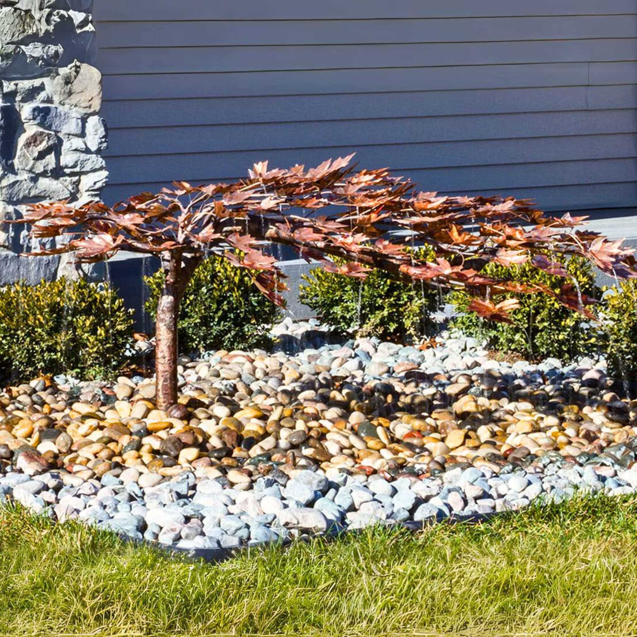 Creeping Japanese Maple Copper Fountain Kit - Blue Thumb