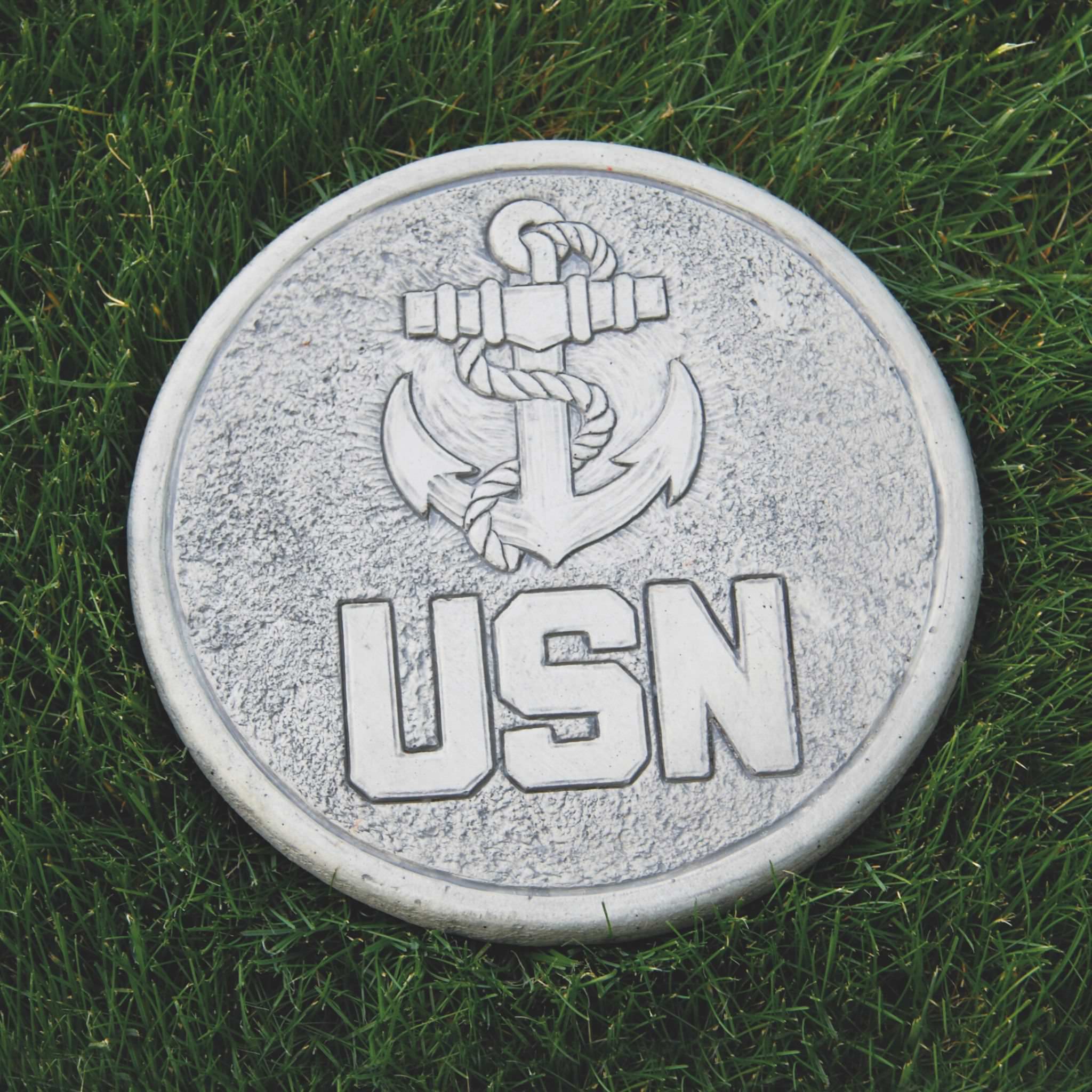 United States Navy Concrete Garden Stone - Massarellis #1890