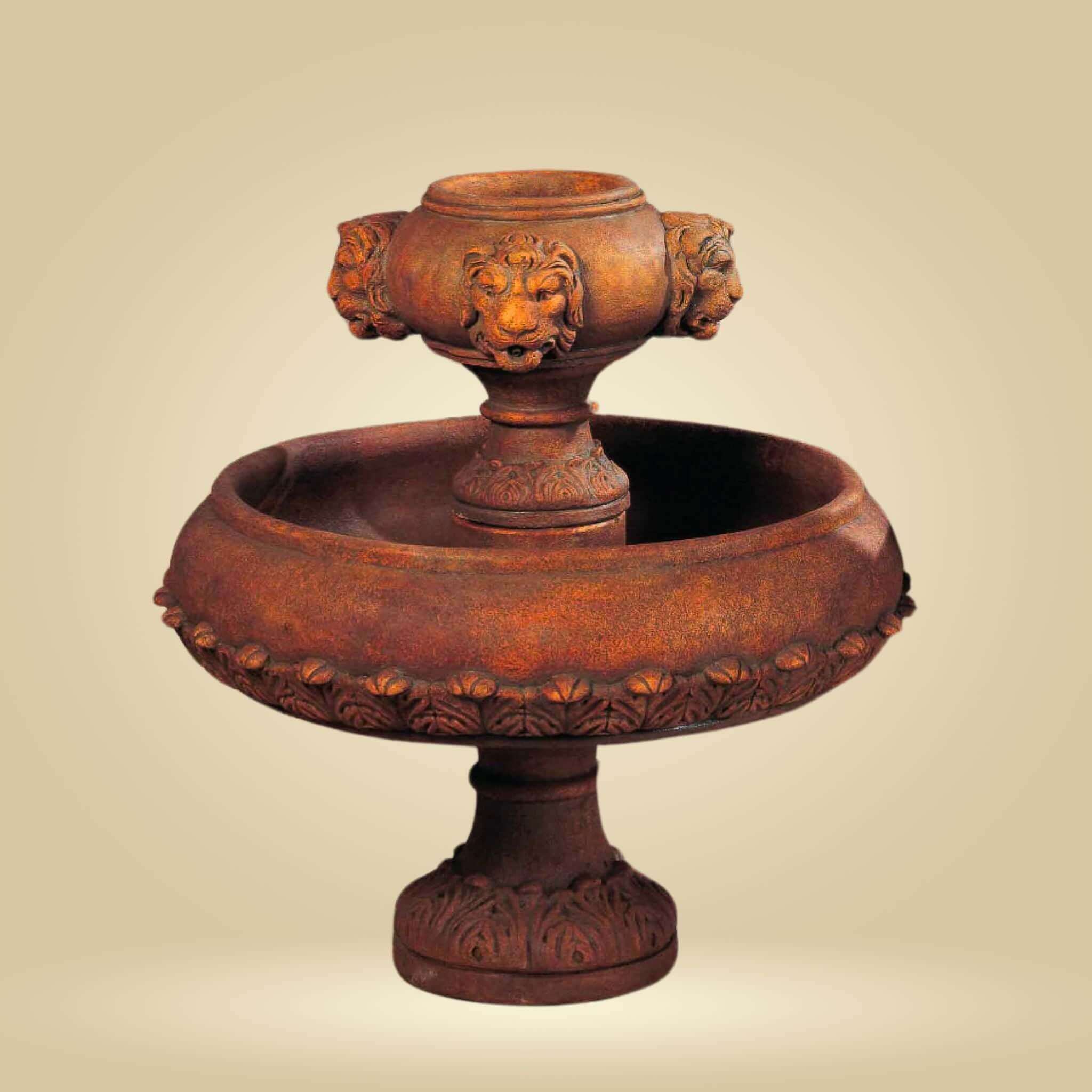 Positano Lion Head Fountain - Giannini #197