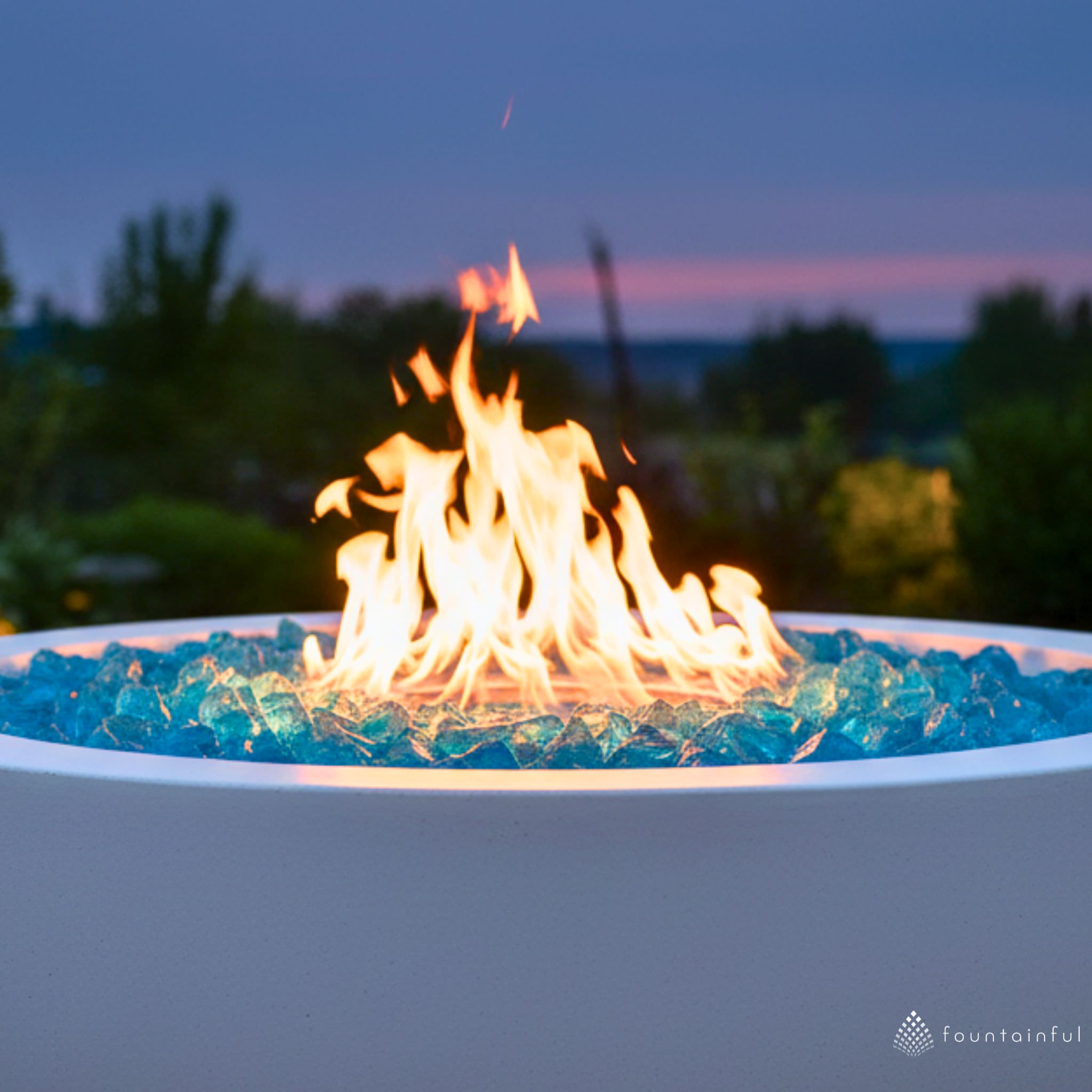 Fire Glass & Media - 25 lbs. - Outdoor Plus