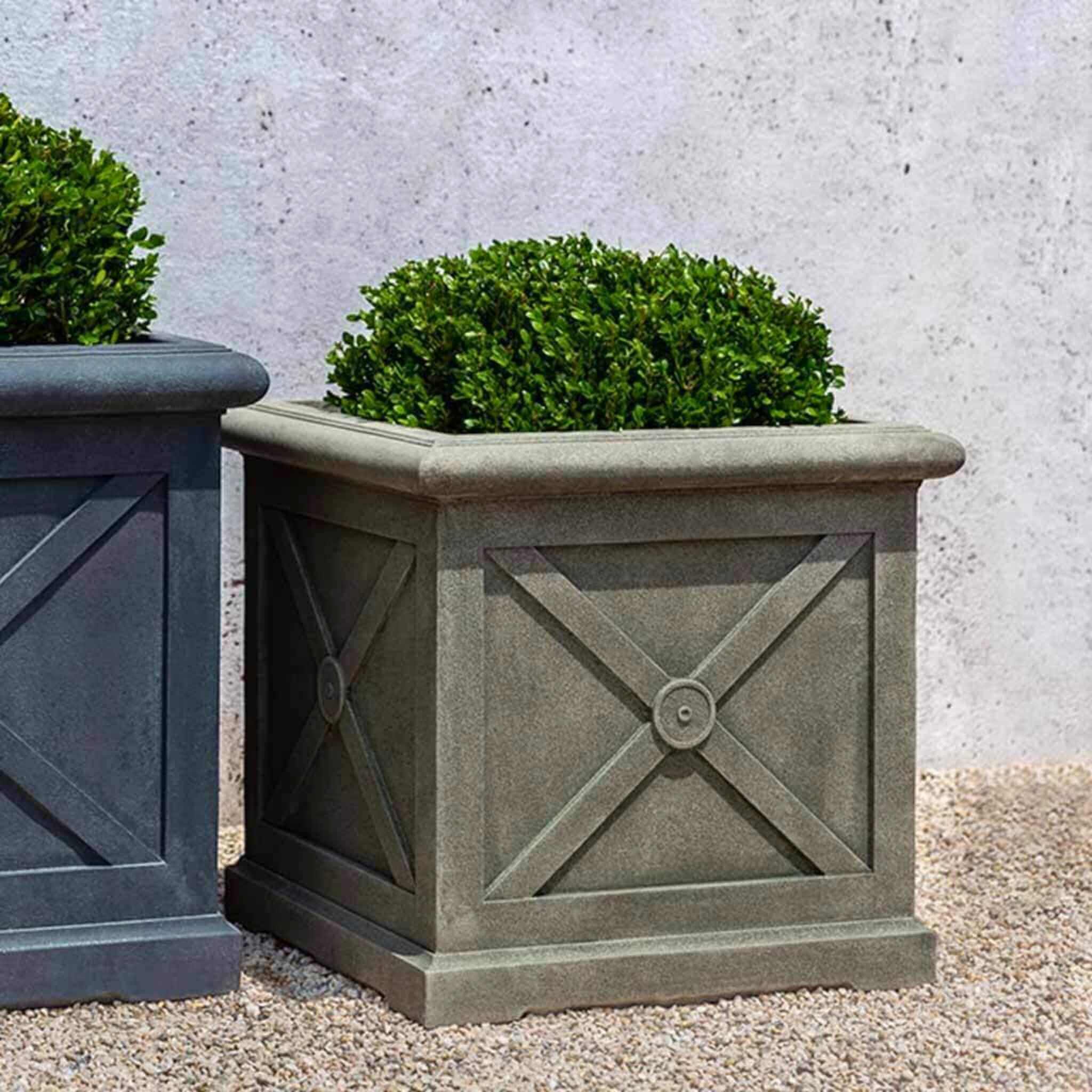 Montparnasse Small Concrete Box Planter - Campania #P776