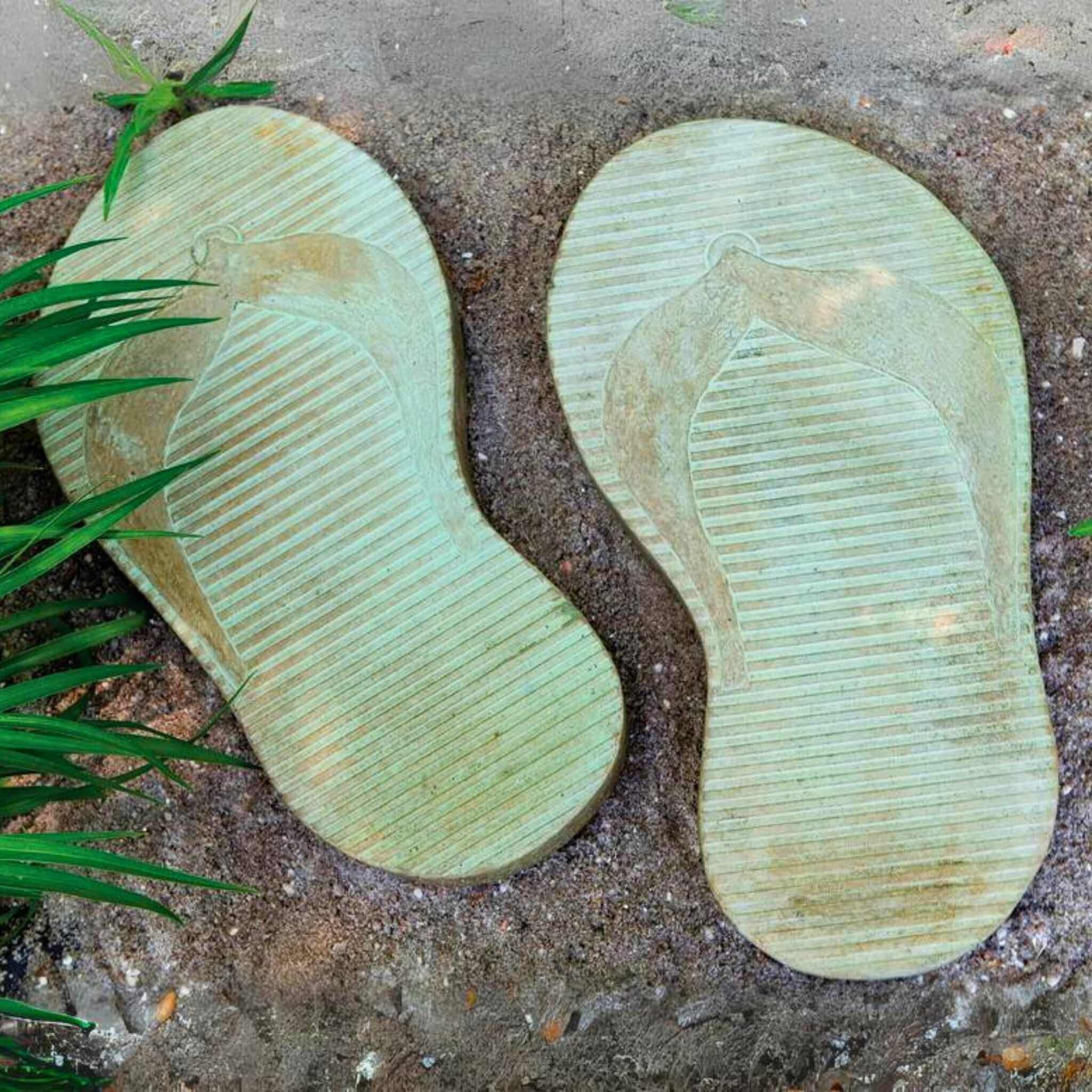 Flip Flop Concrete Stepping Stones - Massarellis #1903 and #1904