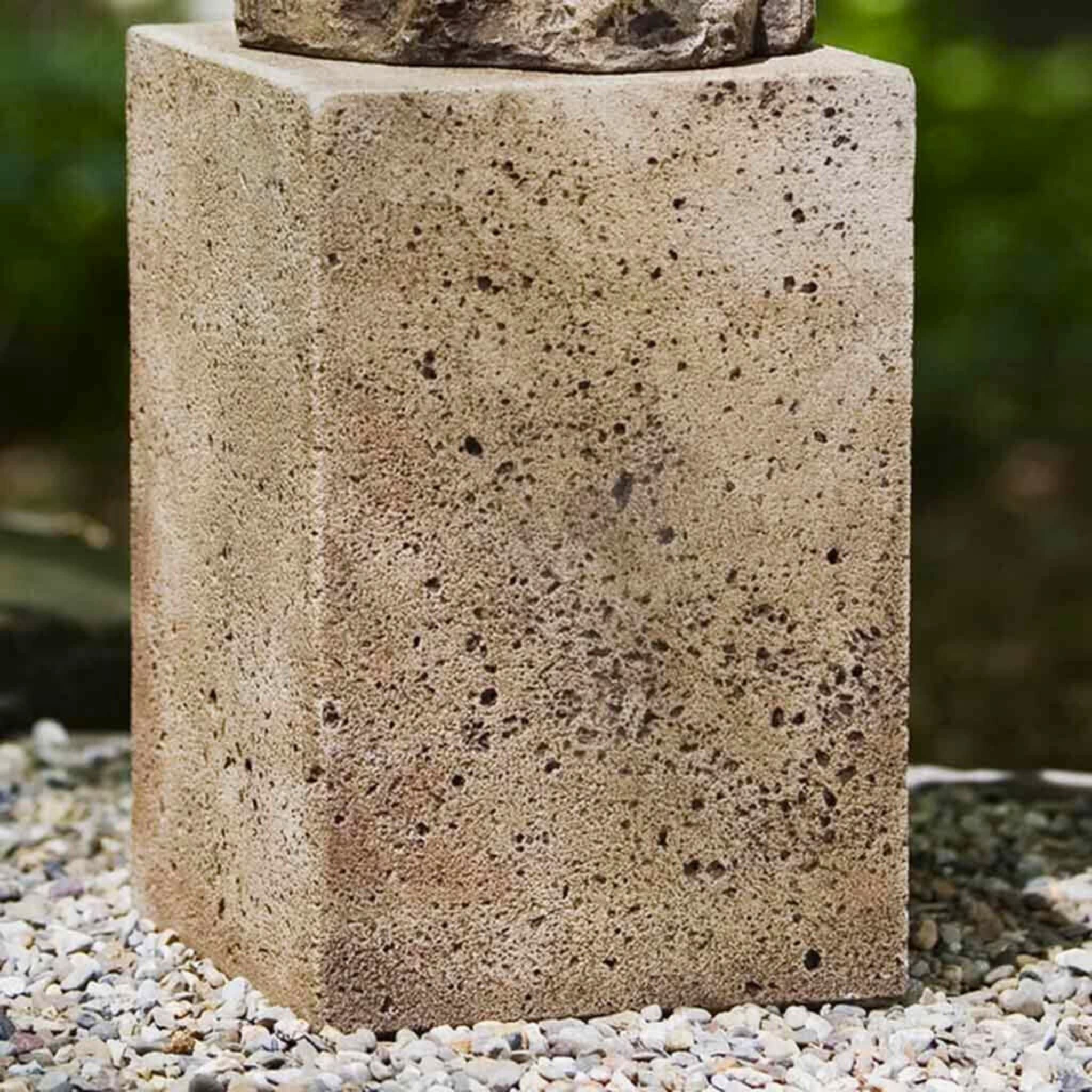 Medium Art Concrete Pedestal - Campania #PD167