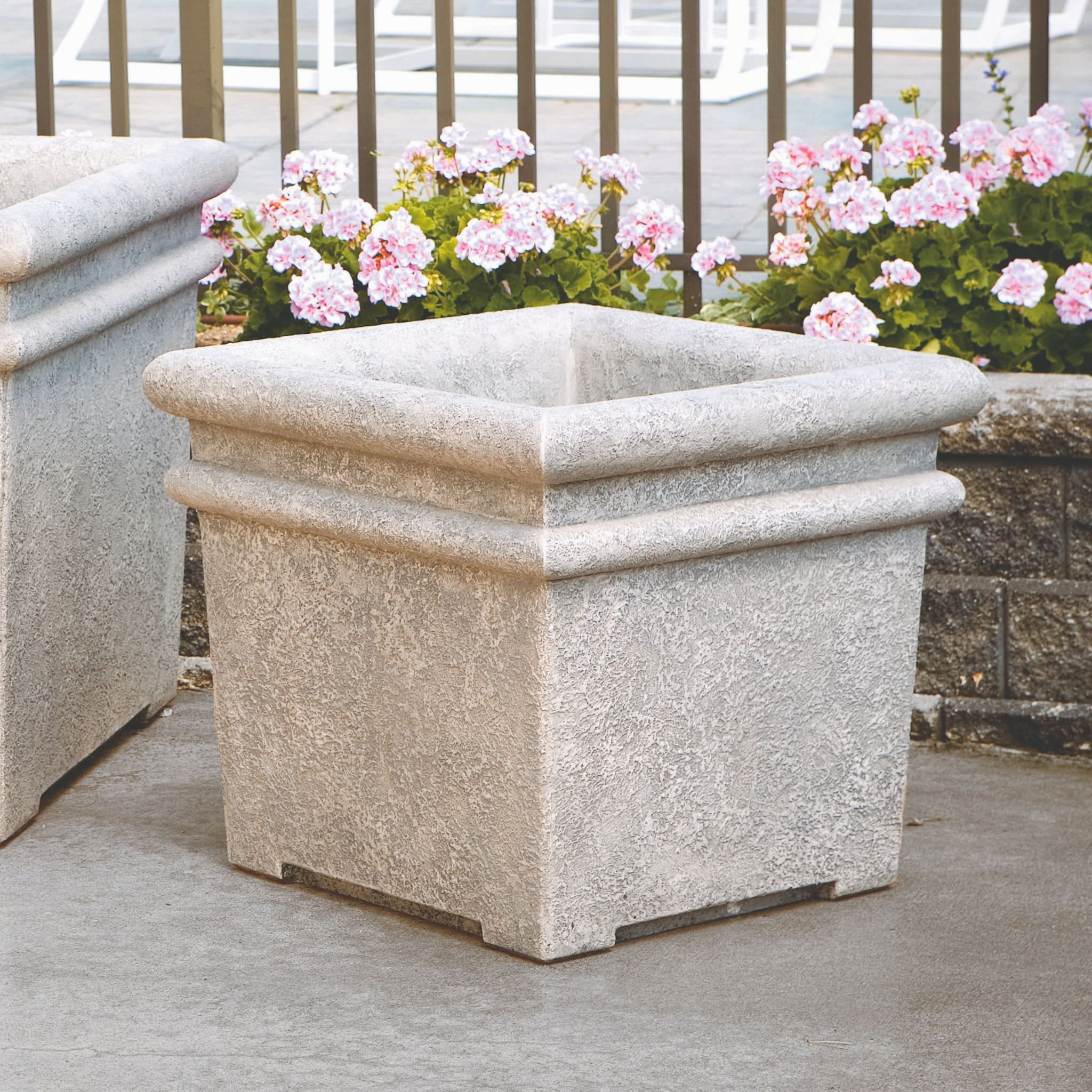 Urban 27" Box Concrete Planter - Massarellis #6105