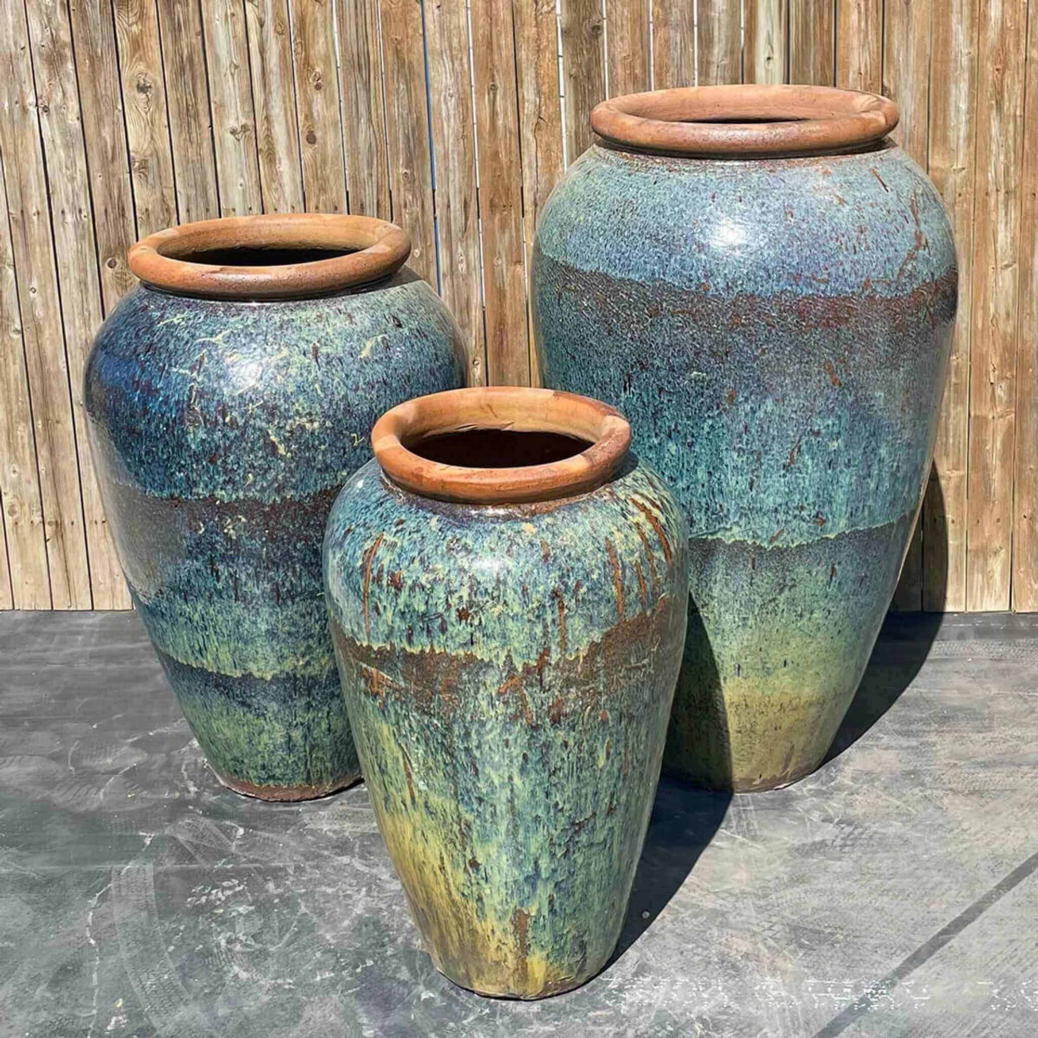 Triple Tuscany Vase