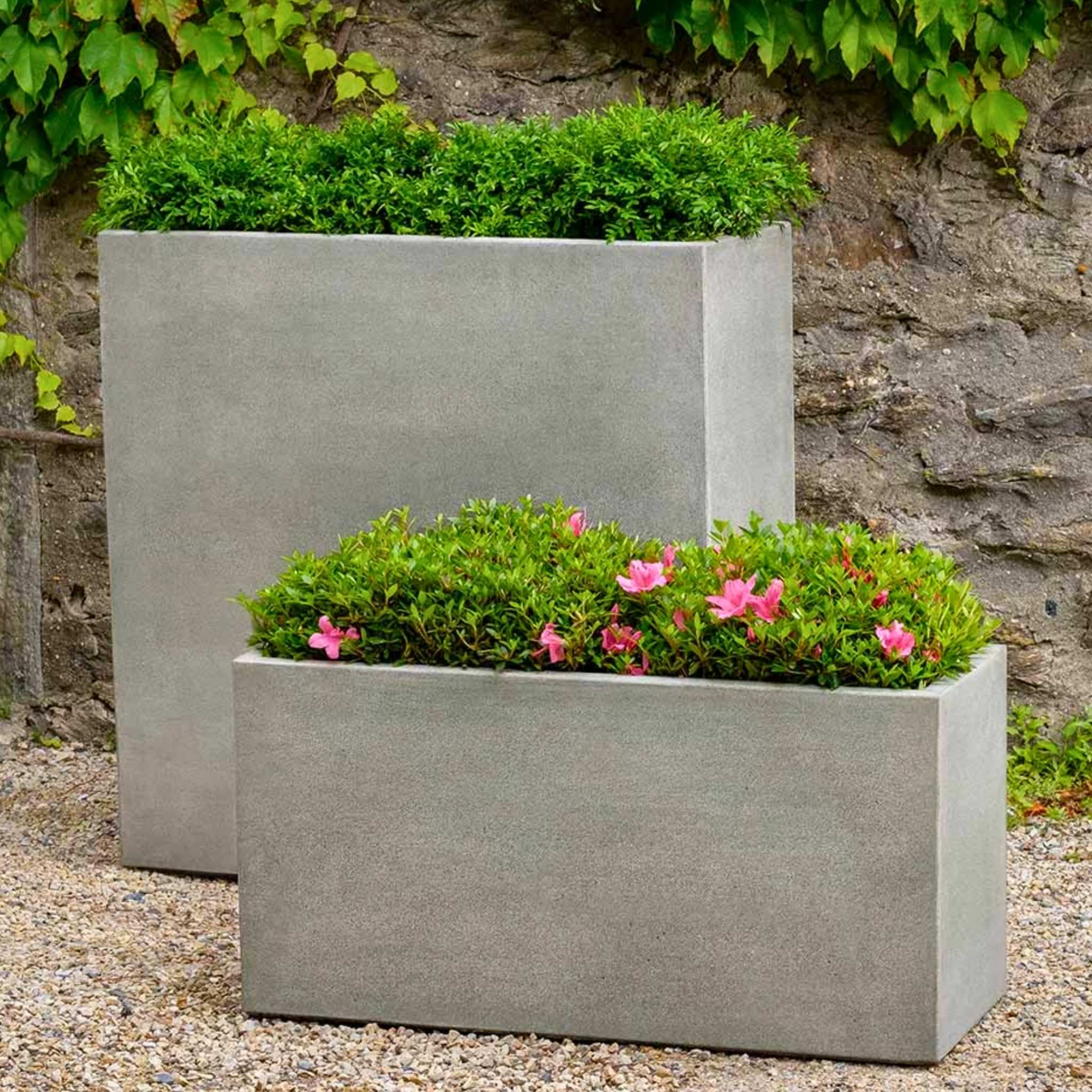 非・バランス('01メディアボックス/日本ビクター/サンダンス・カンパニー) Metro Concrete Box Planters - Campania