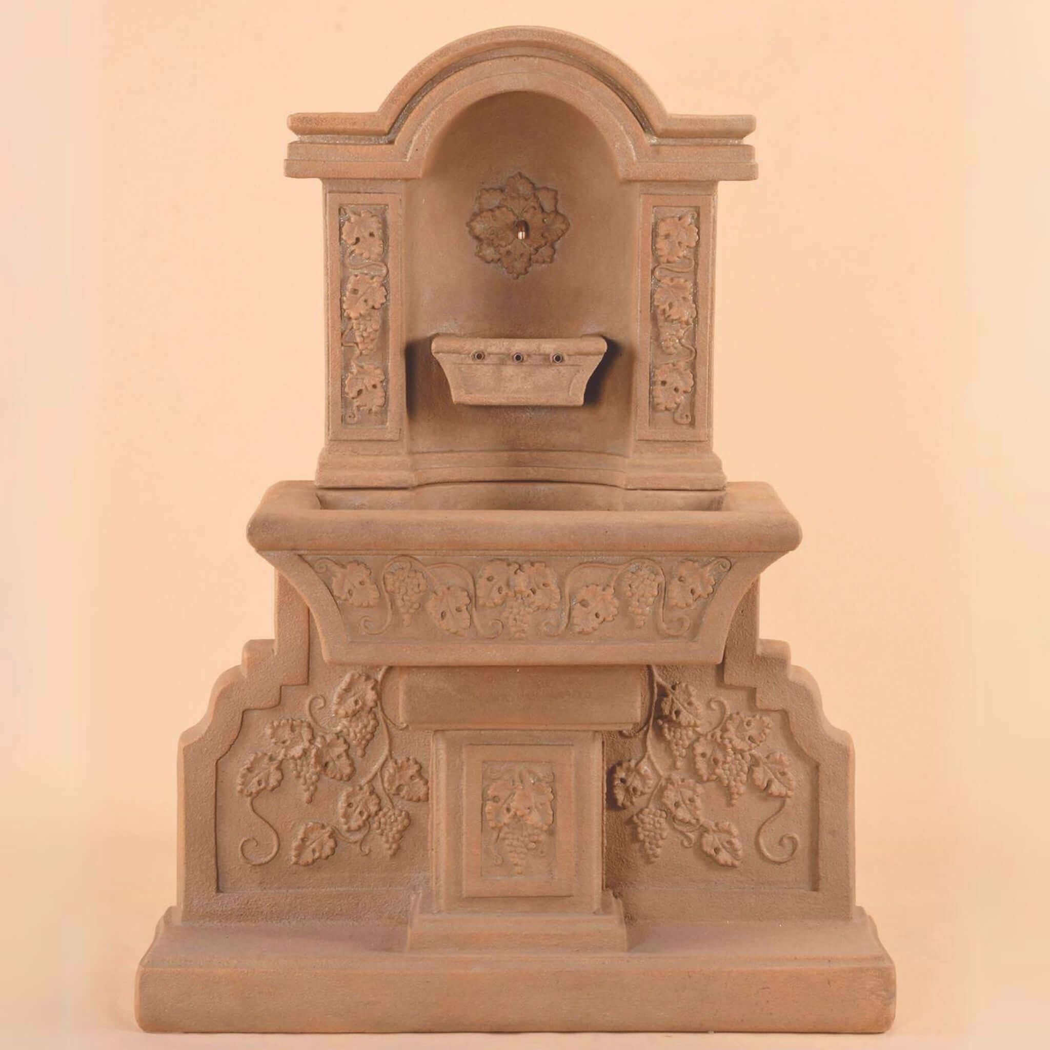 Uva Concrete Wall Fountain - Giannini #1225