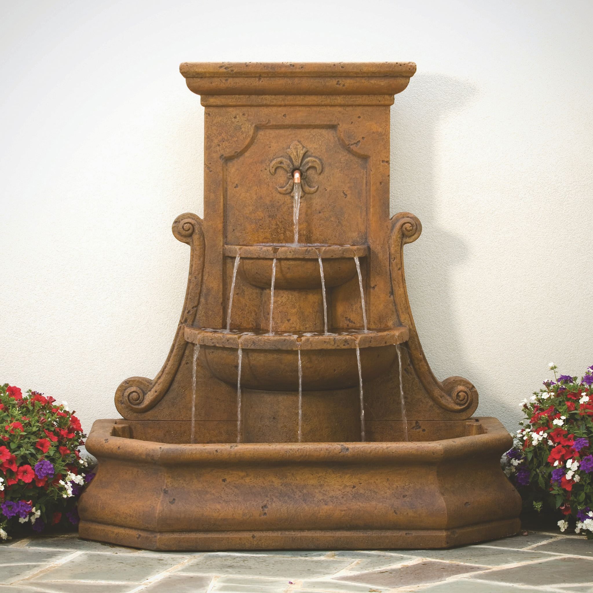 Grandessa Wall Fountain - Massarellis #3693