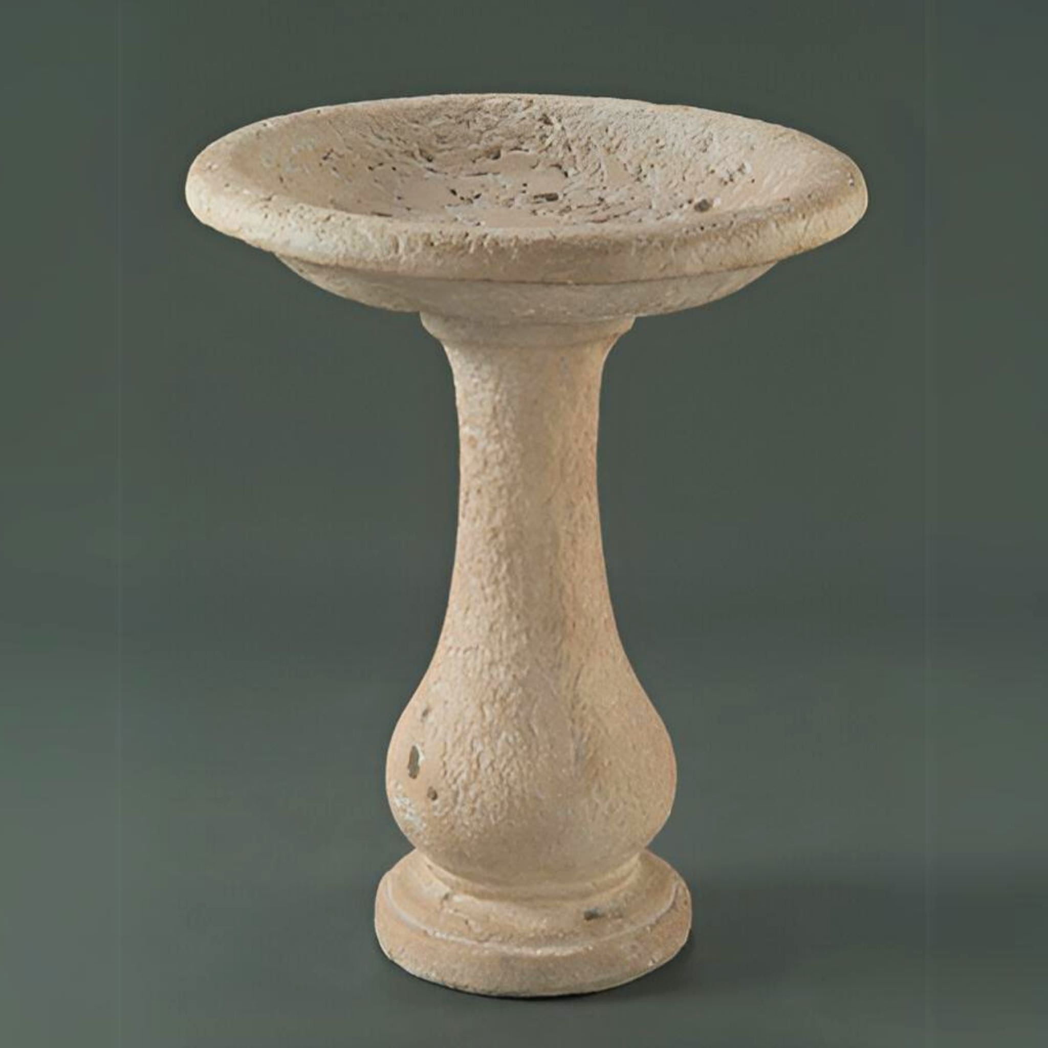 The Stone Concrete Bird Bath - Fiore #LGB12