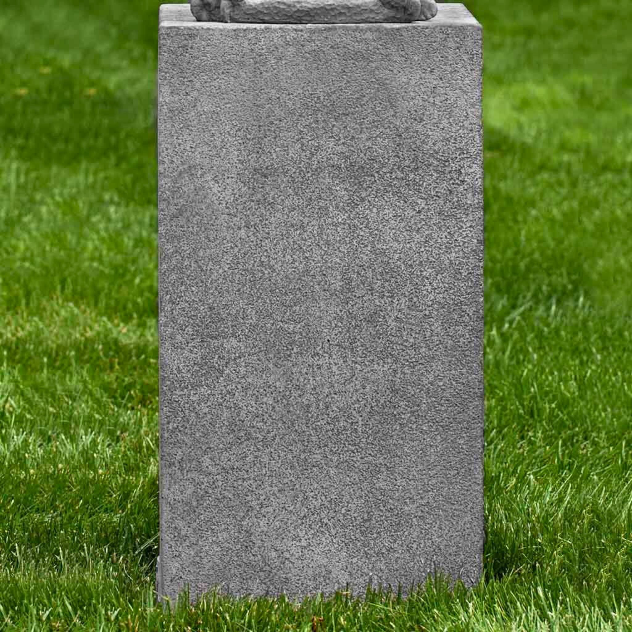 Column 28" Concrete Planter Pedestal - Campania #PD222