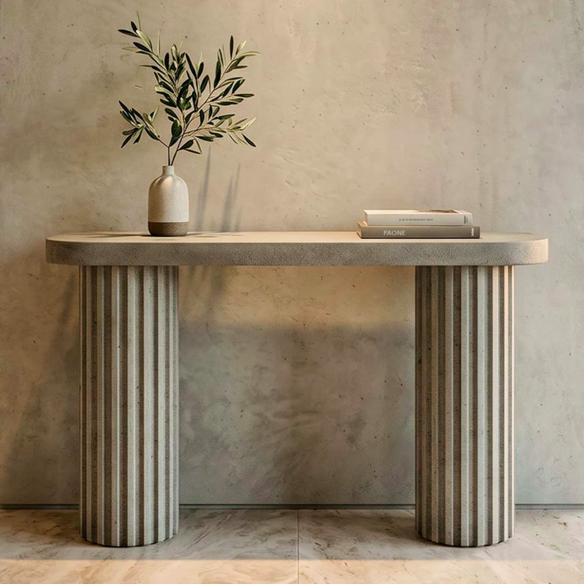 Palis Concrete Garden Table - Campania T115