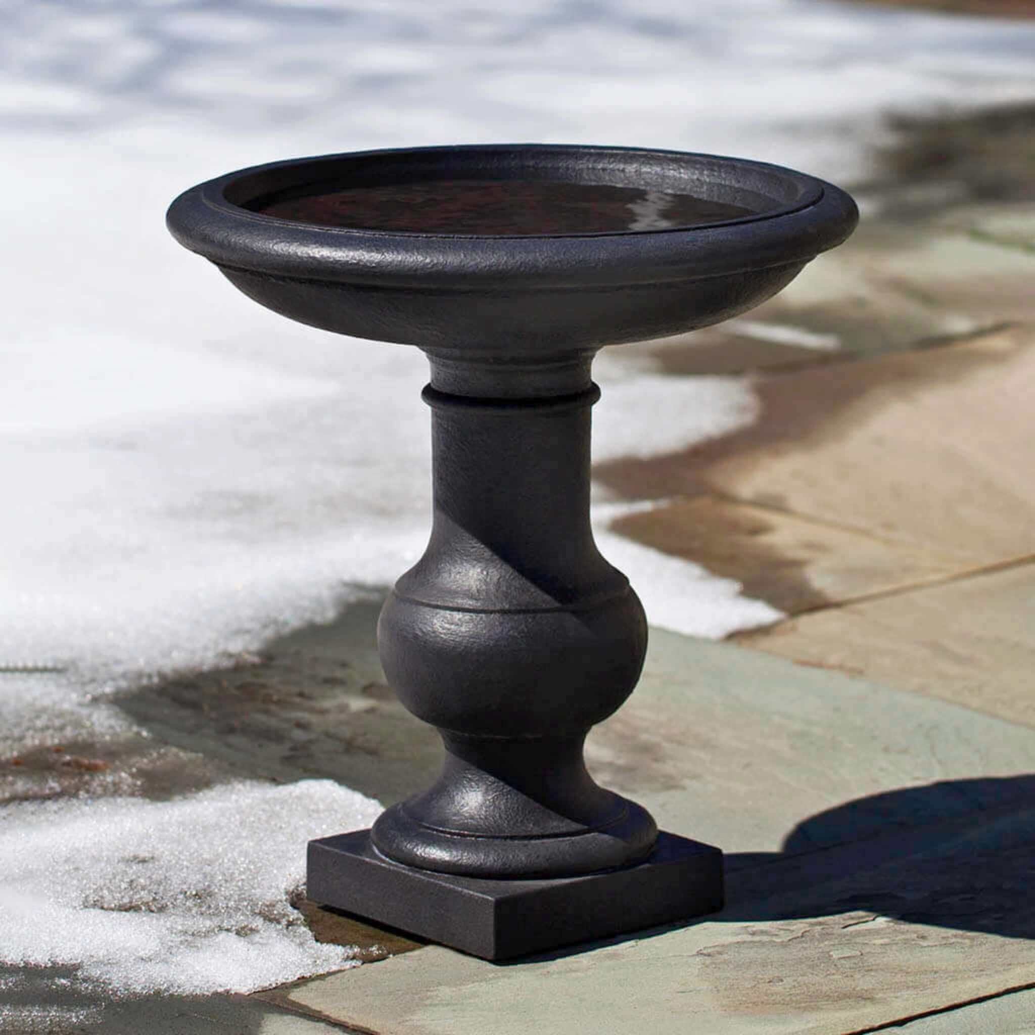Balustrade Concrete Bird Bath - Campania #B181