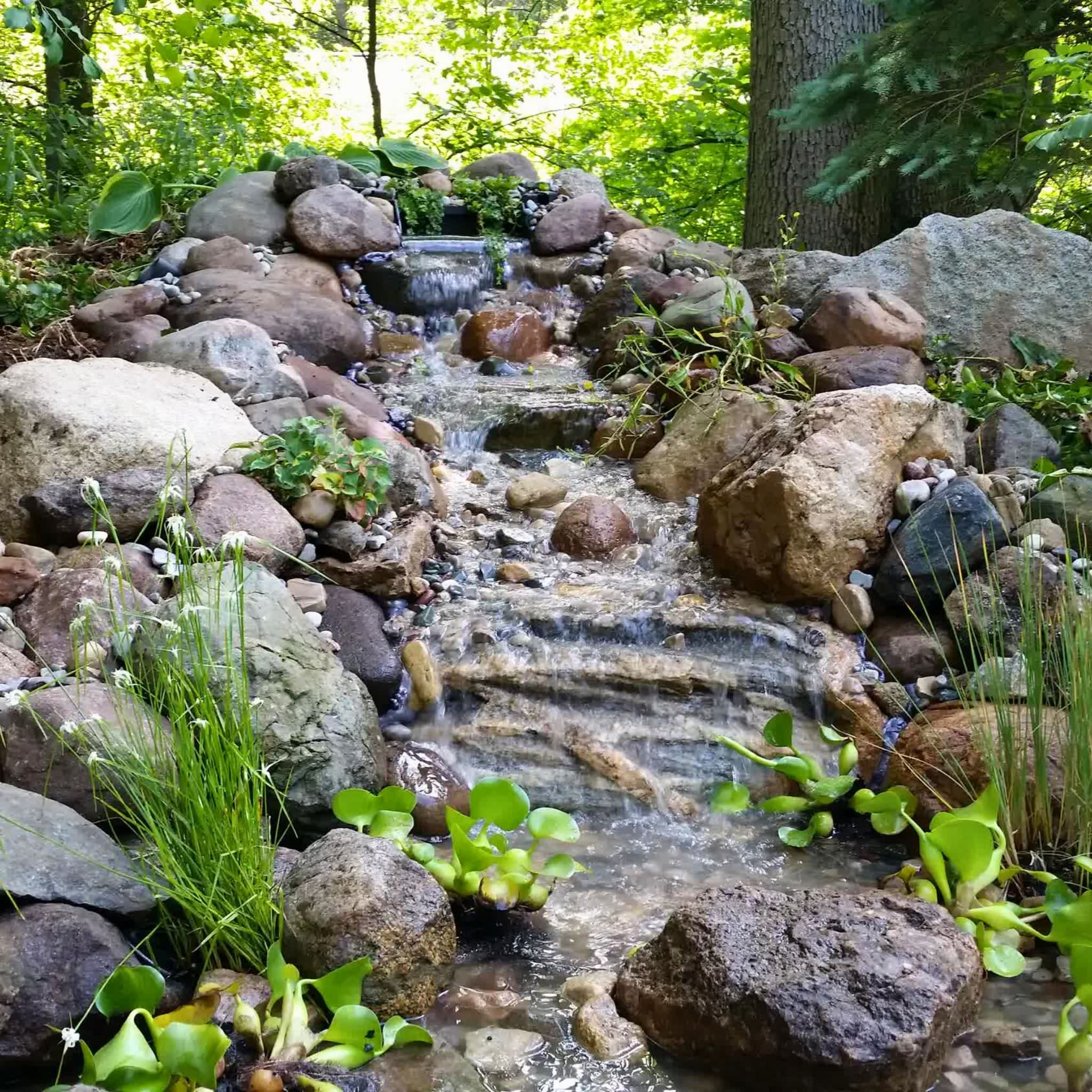 Elite Large Pondless Waterfall Kit - Blue Thumb