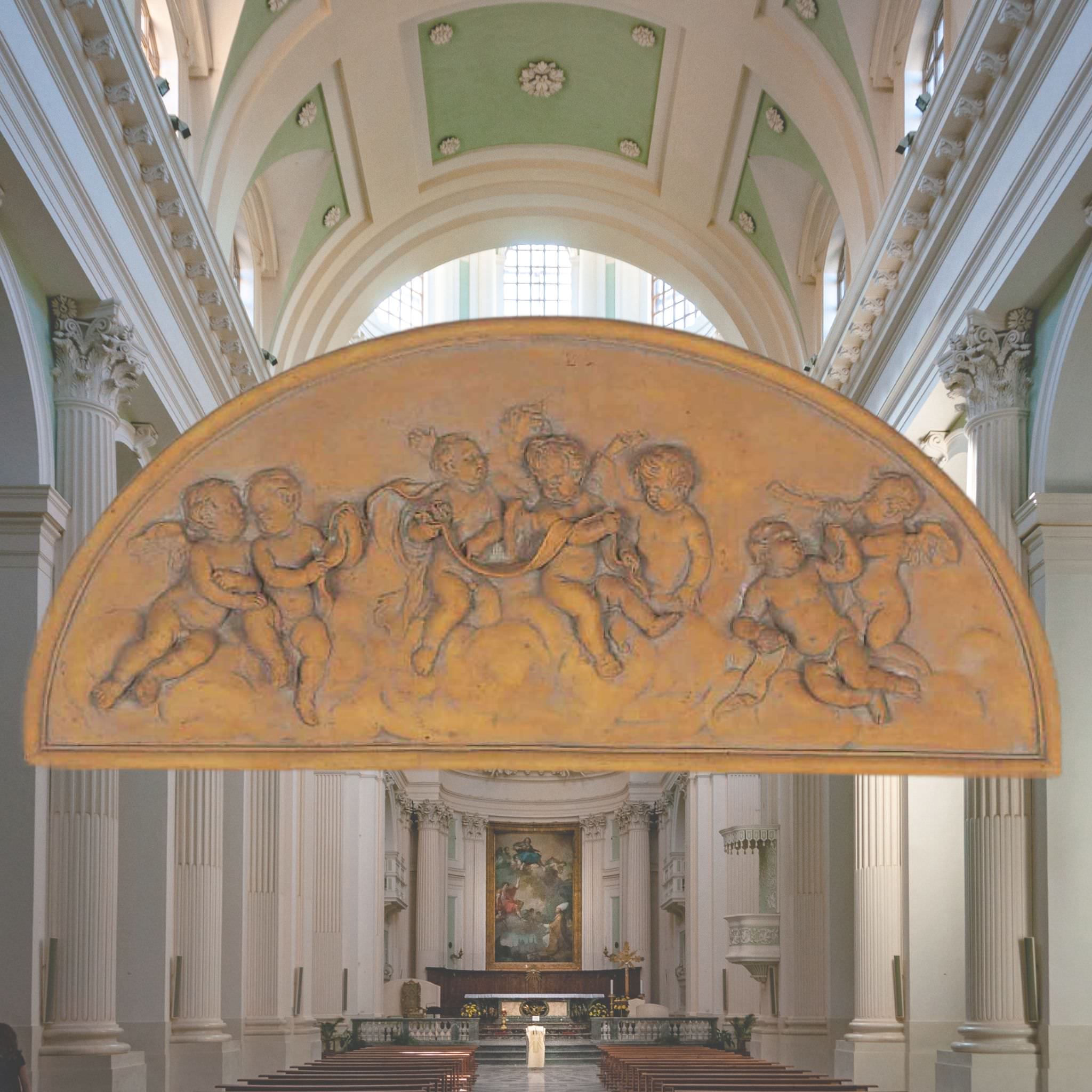 Michelangelo Angels Wall Plaque - Giannini #3014