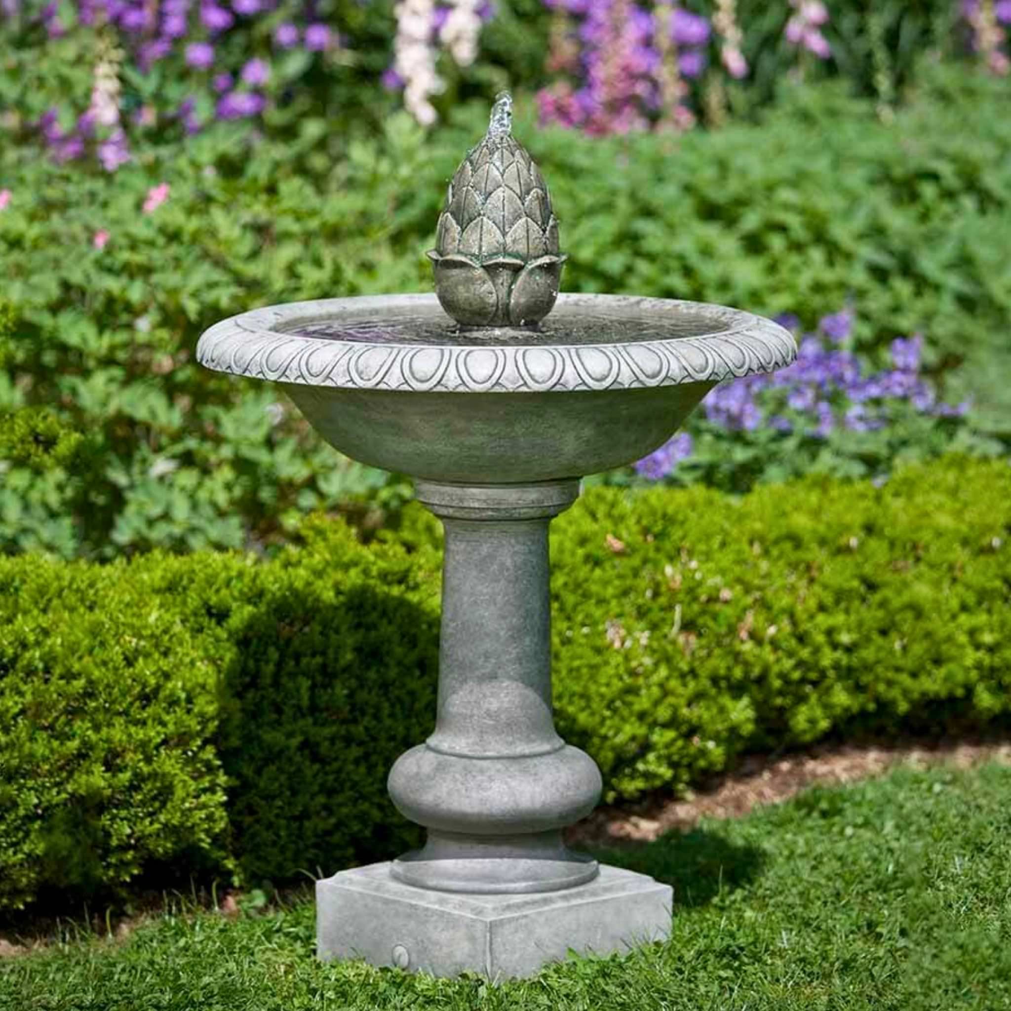 Williamsburg Pineapple Concrete Fountain - Campania #FT133