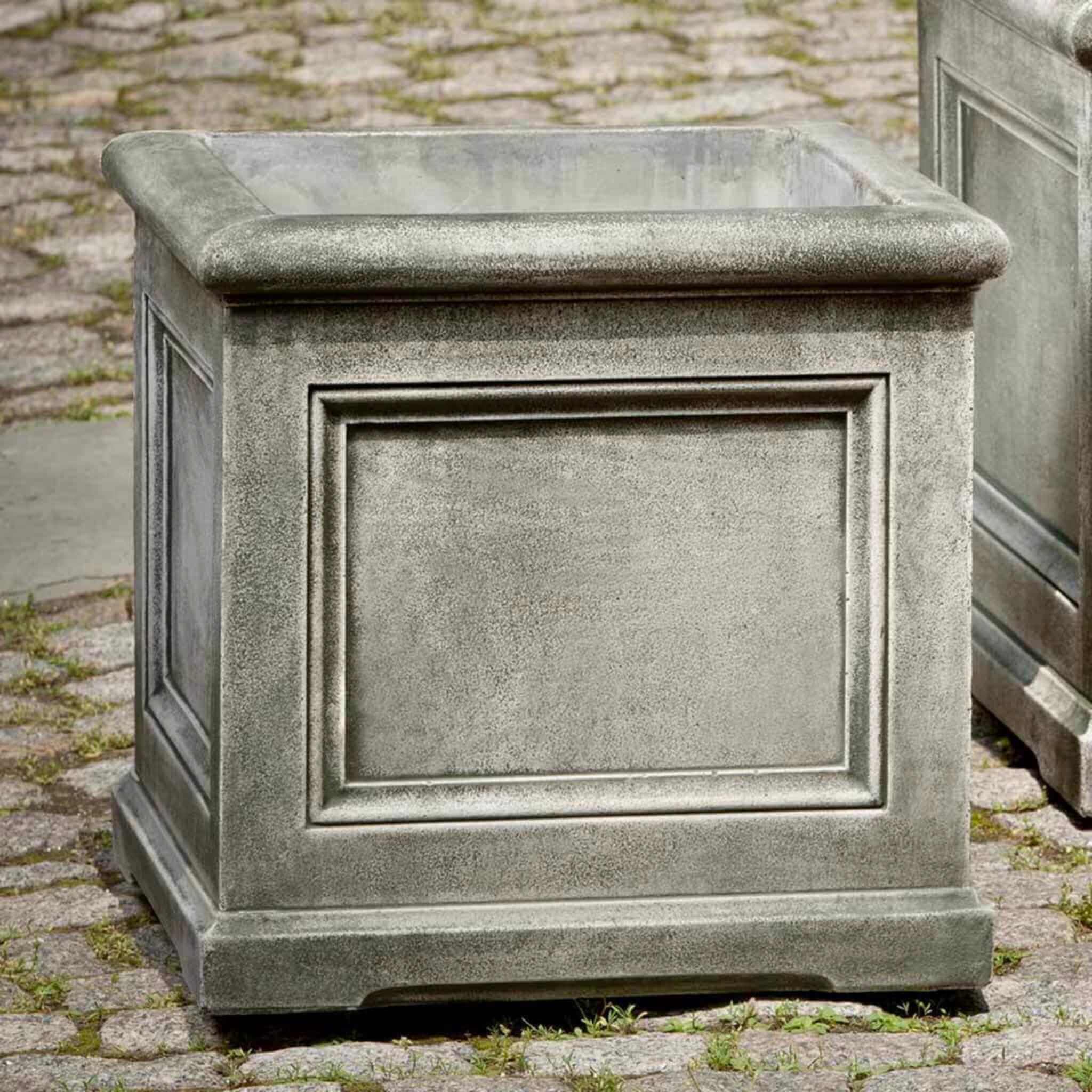 Orleans Small Concrete Box Planter - Campania #P602