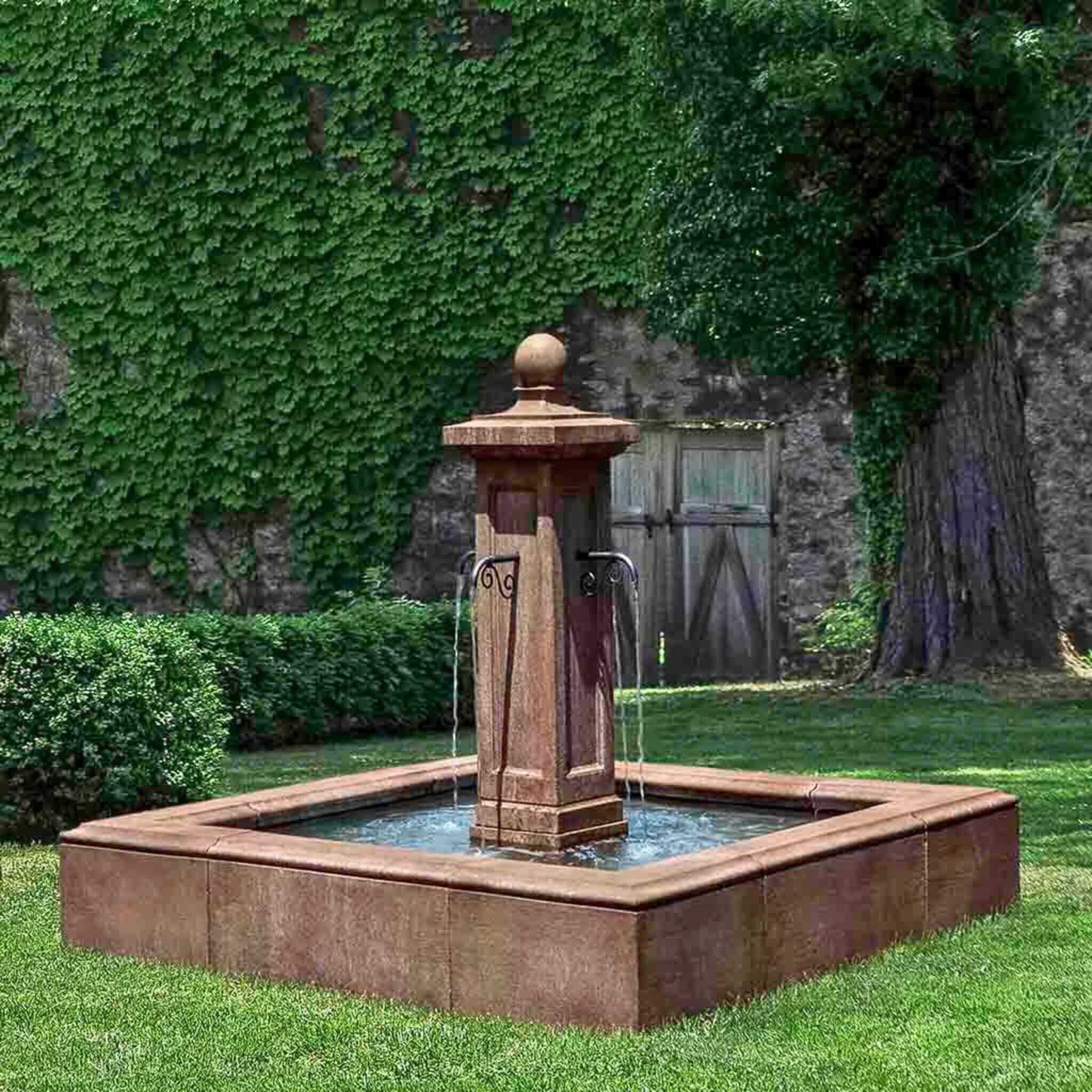 Luberon Concrete Estate Fountain - Campania #FT315