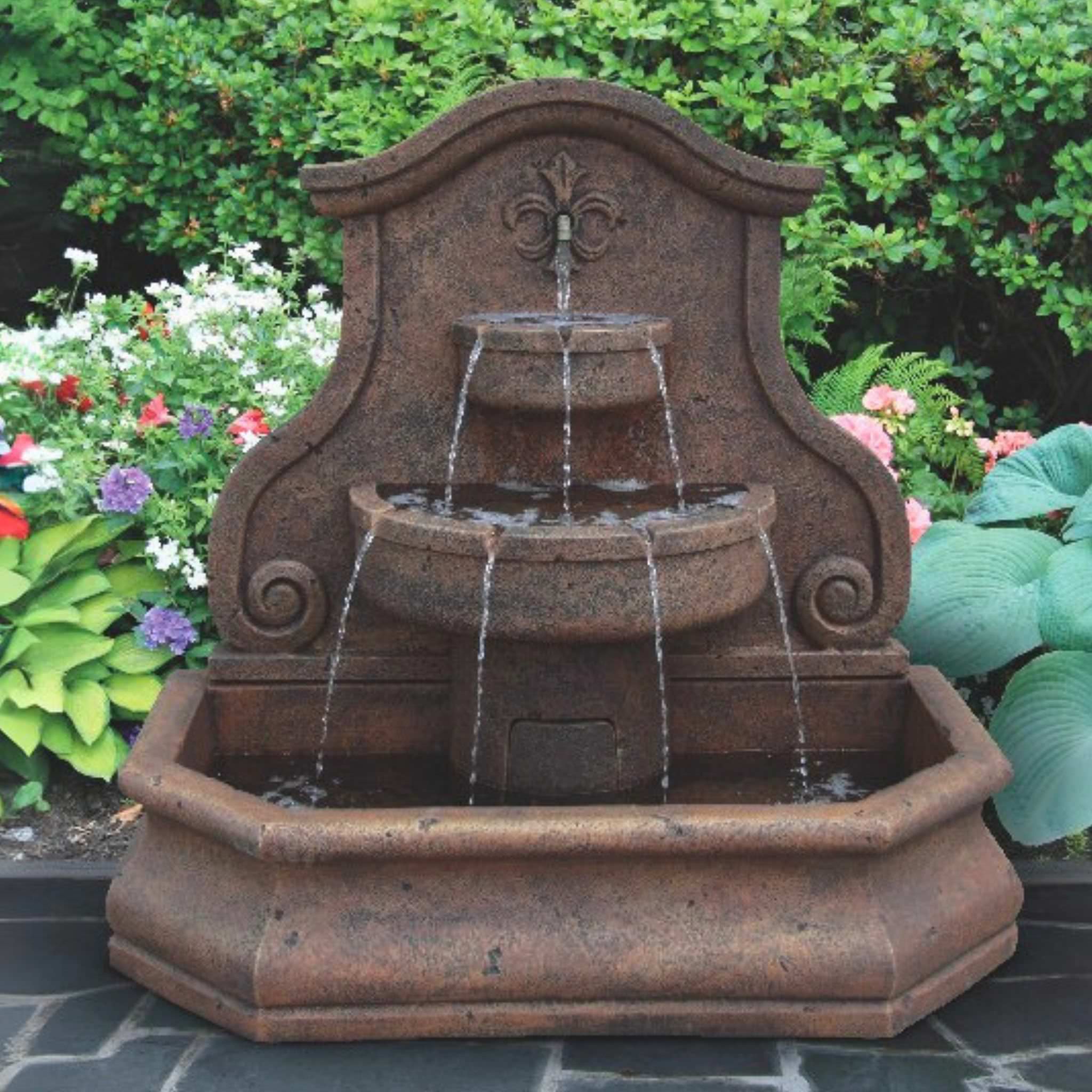 Grandessa Arch Wall Fountain - Massarellis #3714