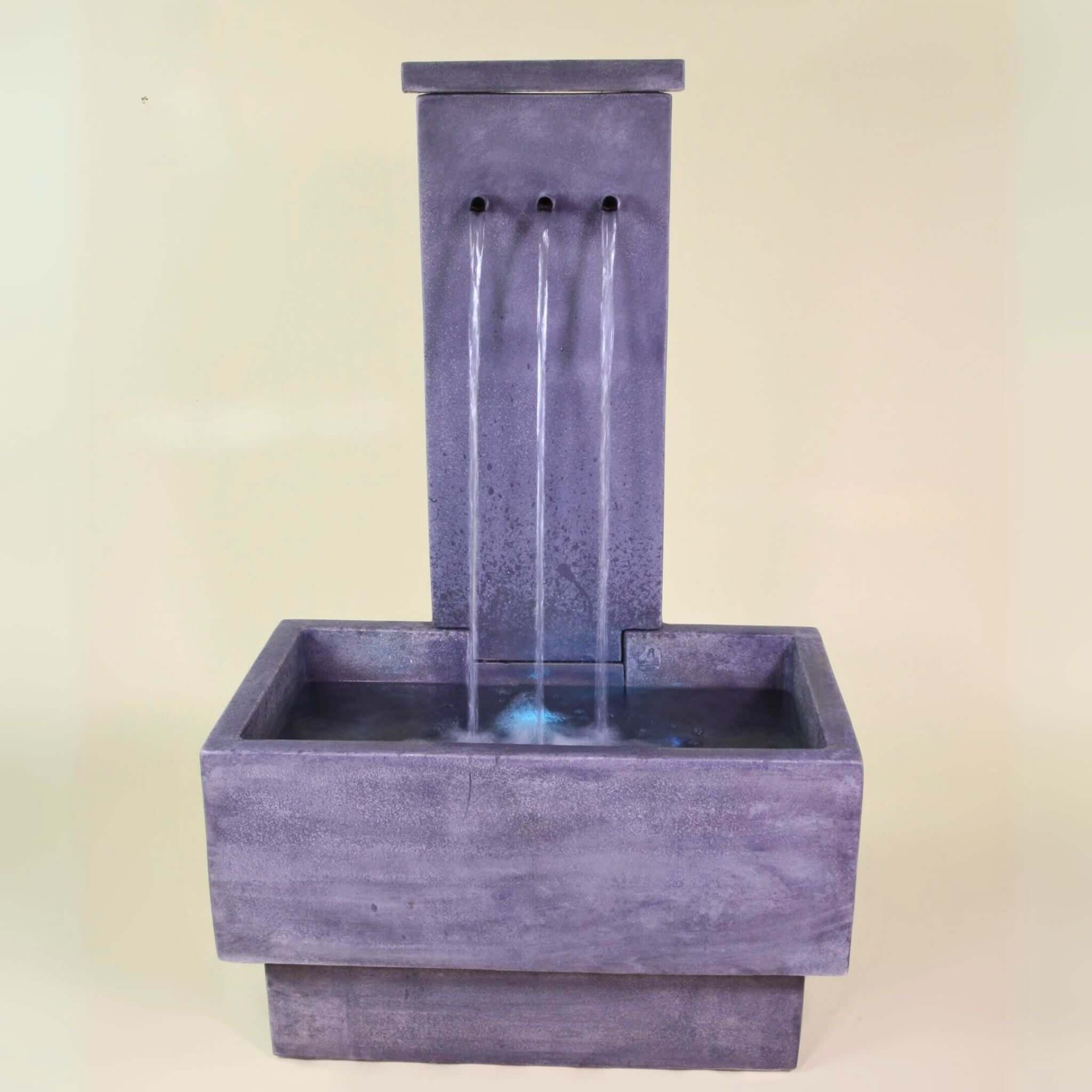 Tre Rame Concrete Wall Fountain - Giannini #1766