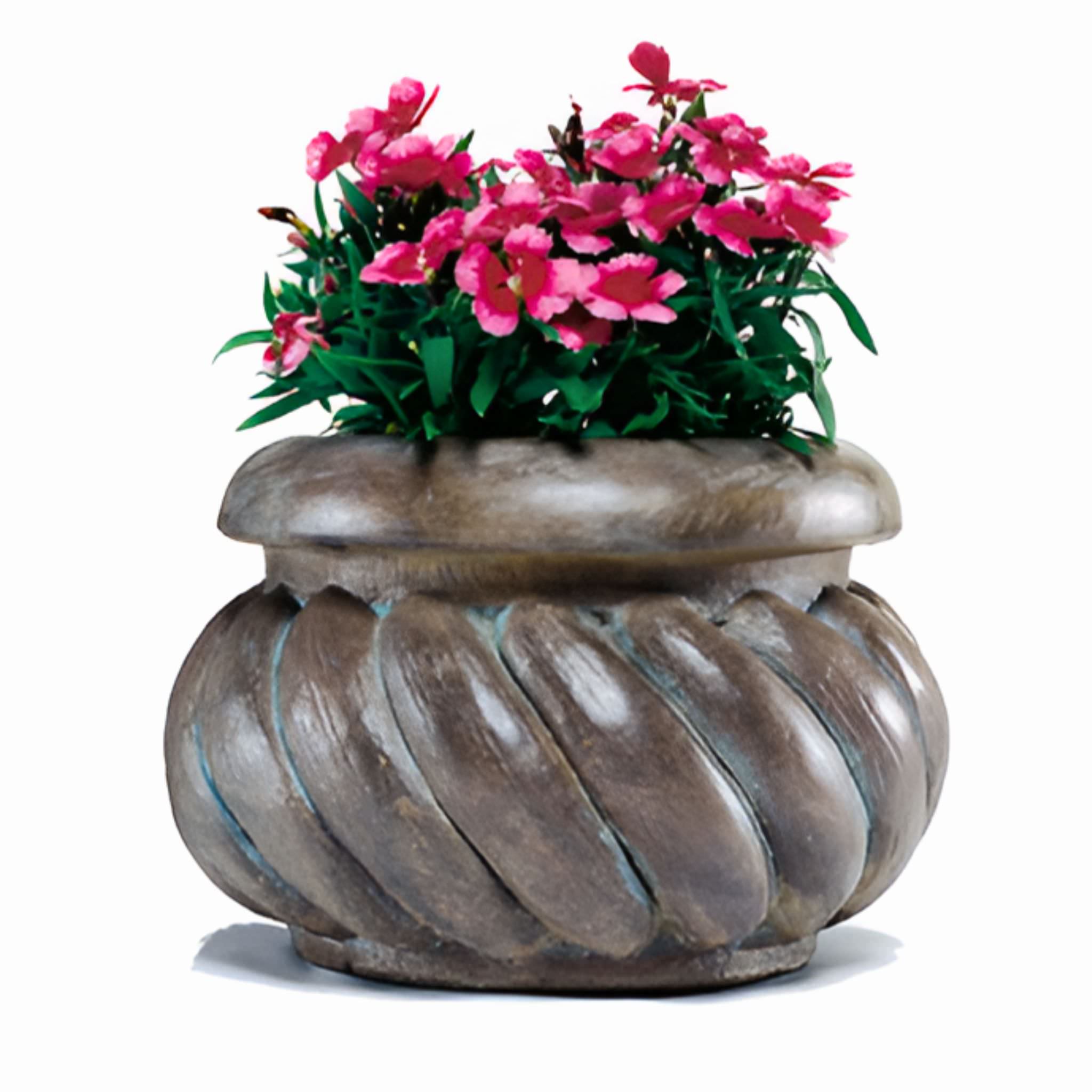 Swirl Pot Concrete Planter - Fiore #669