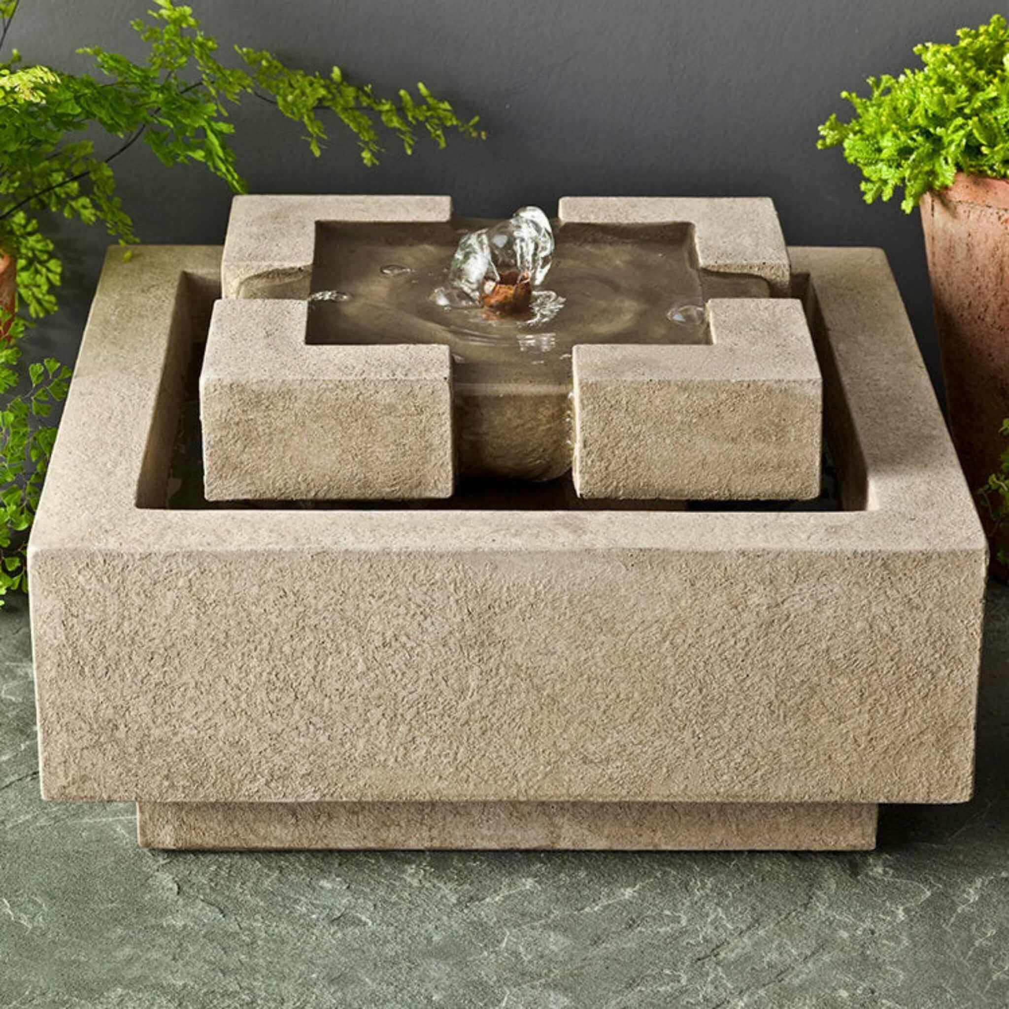 The Escala M-Series Concrete Fountain - Campania #FT162
