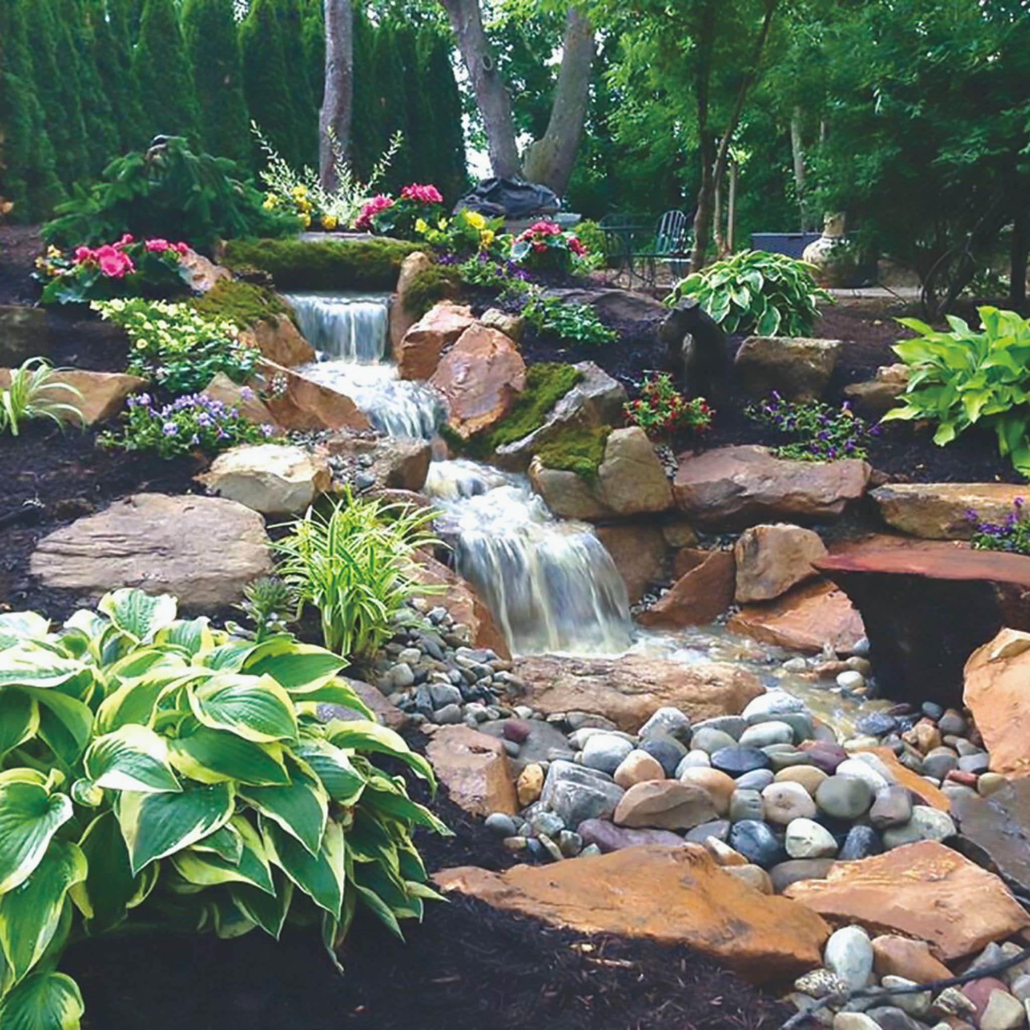 Elite Medium Pondless Waterfall Kit - Blue Thumb