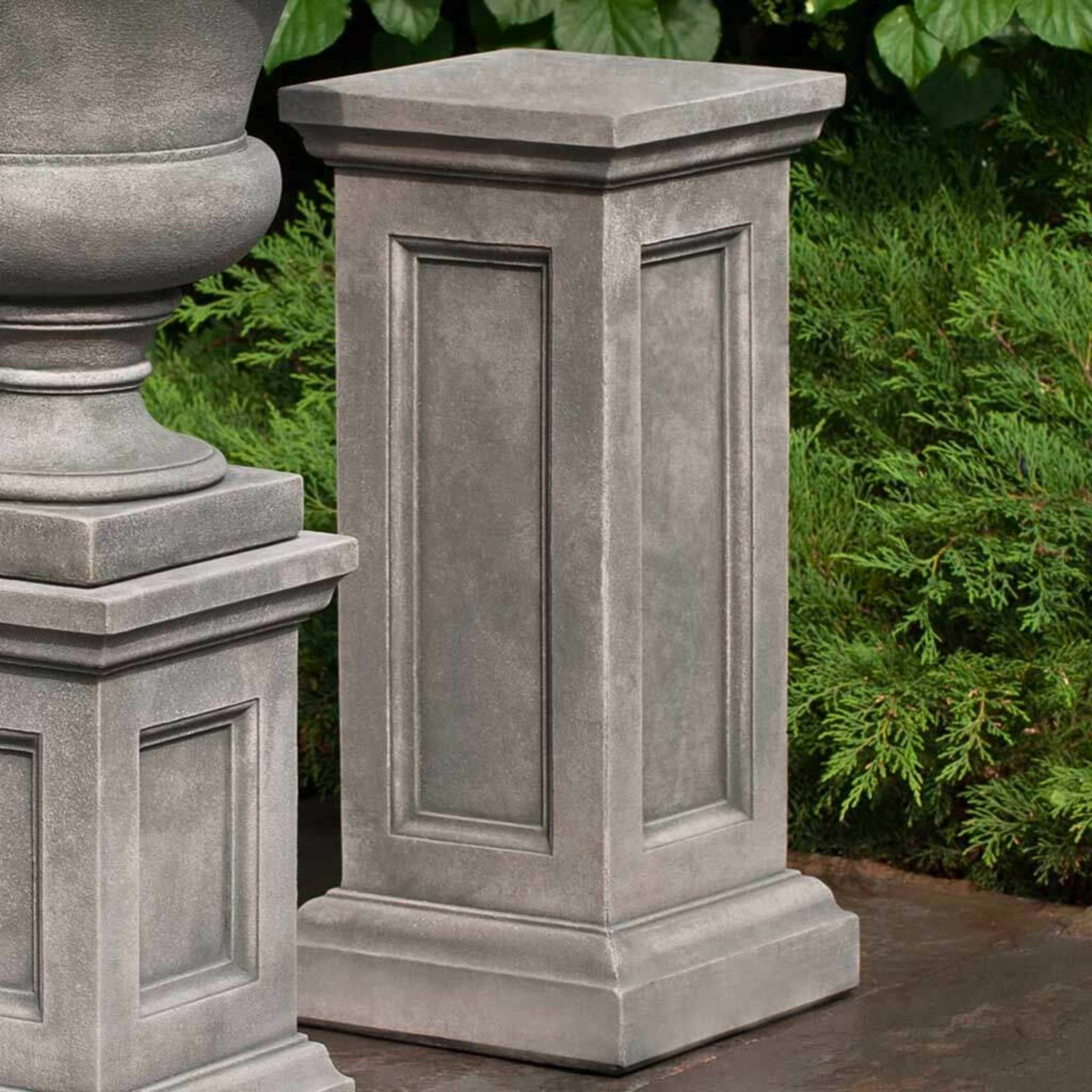 Lenox Concrete Planter Pedestals - Tall & Low - Campania - PD204 - PD205