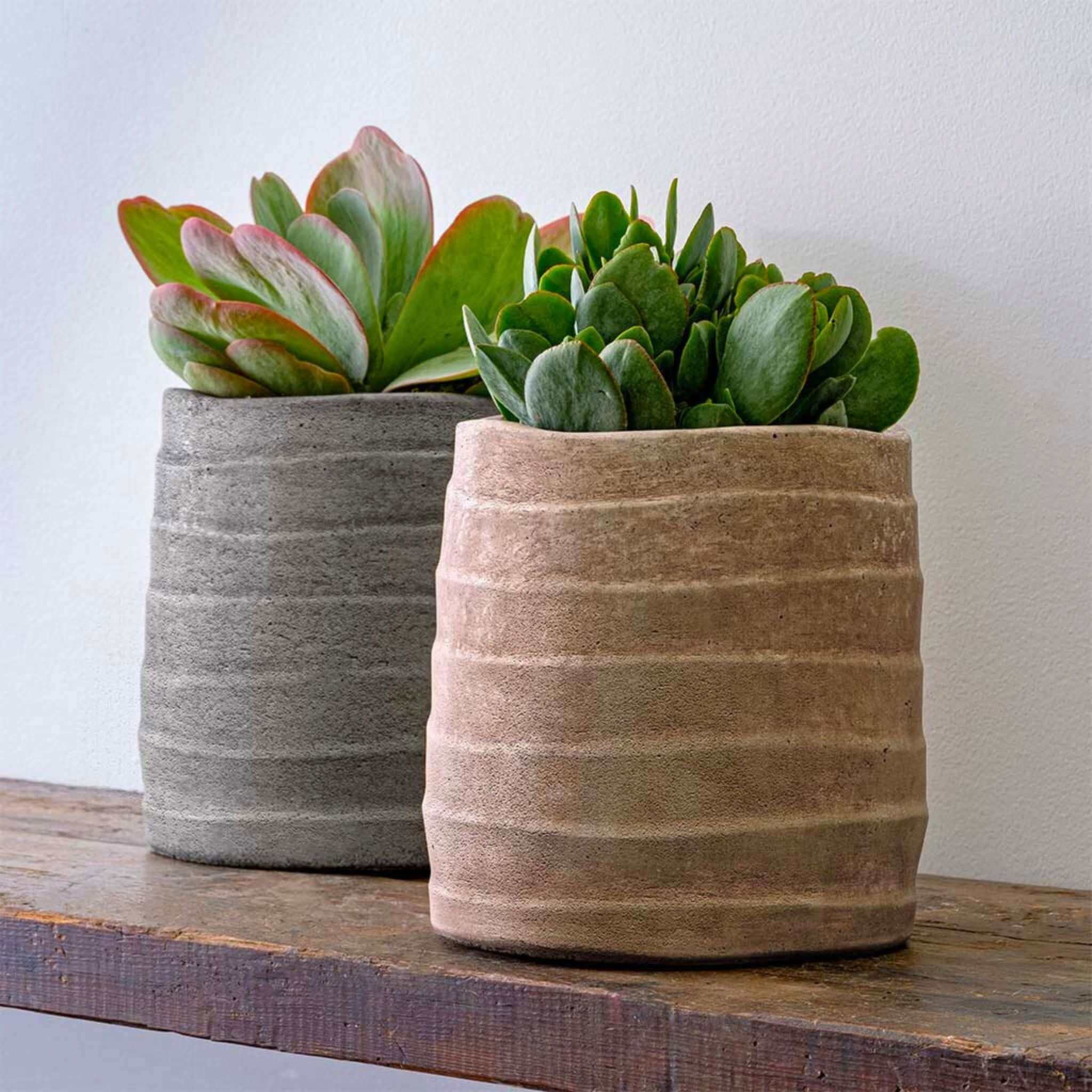 plant concrete pots Garden Terrace Ipanema Planter Campania International
