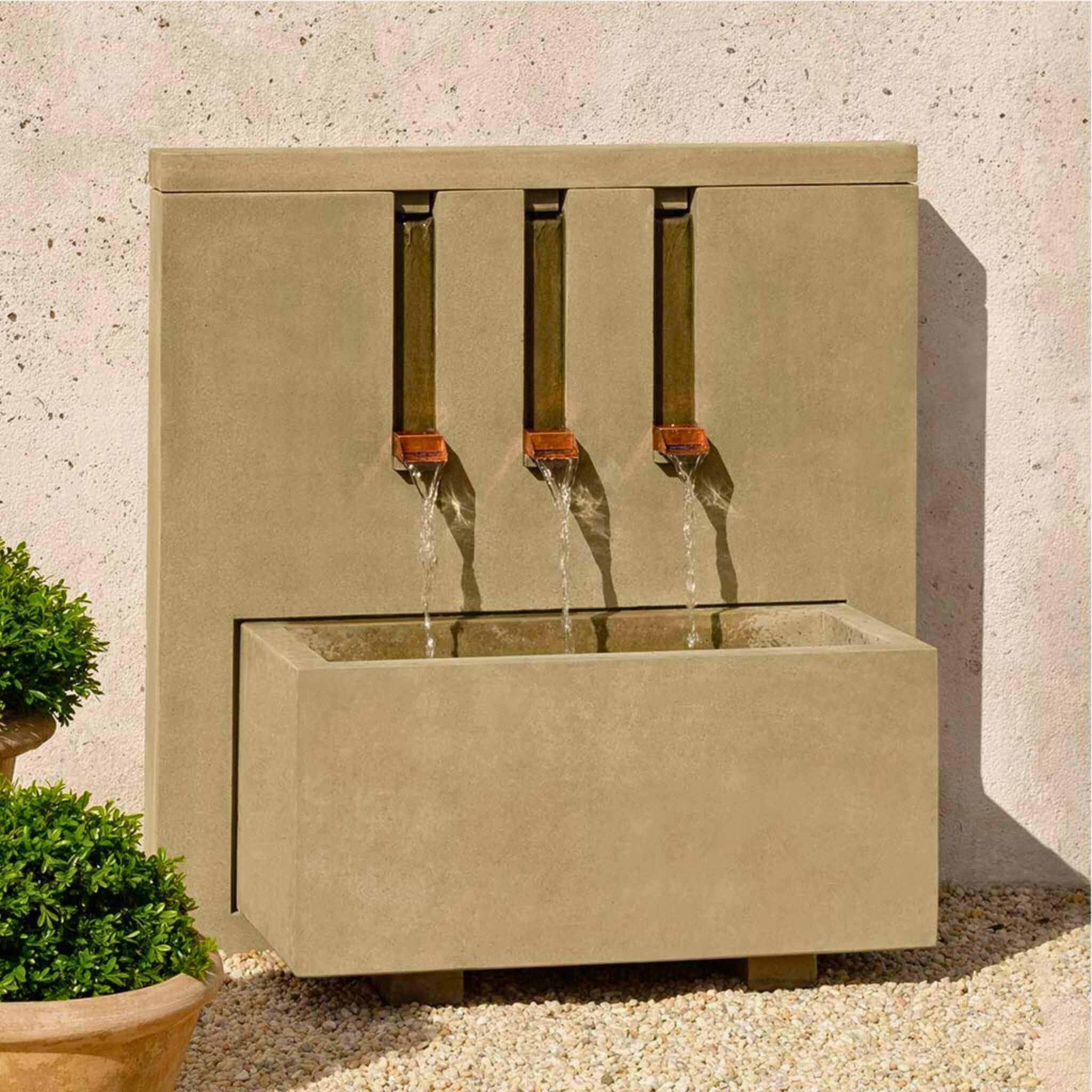 Mondrian Concrete Wall Fountain - Campania #FT379