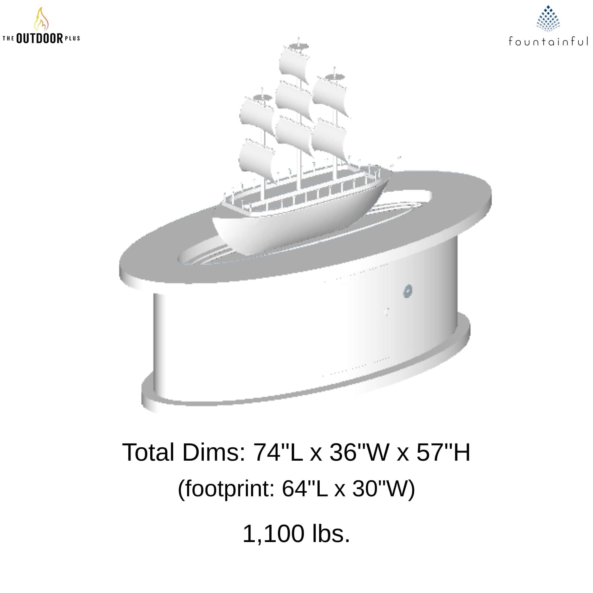 La Pinta Steel Gas Fire Table - Outdoor Plus