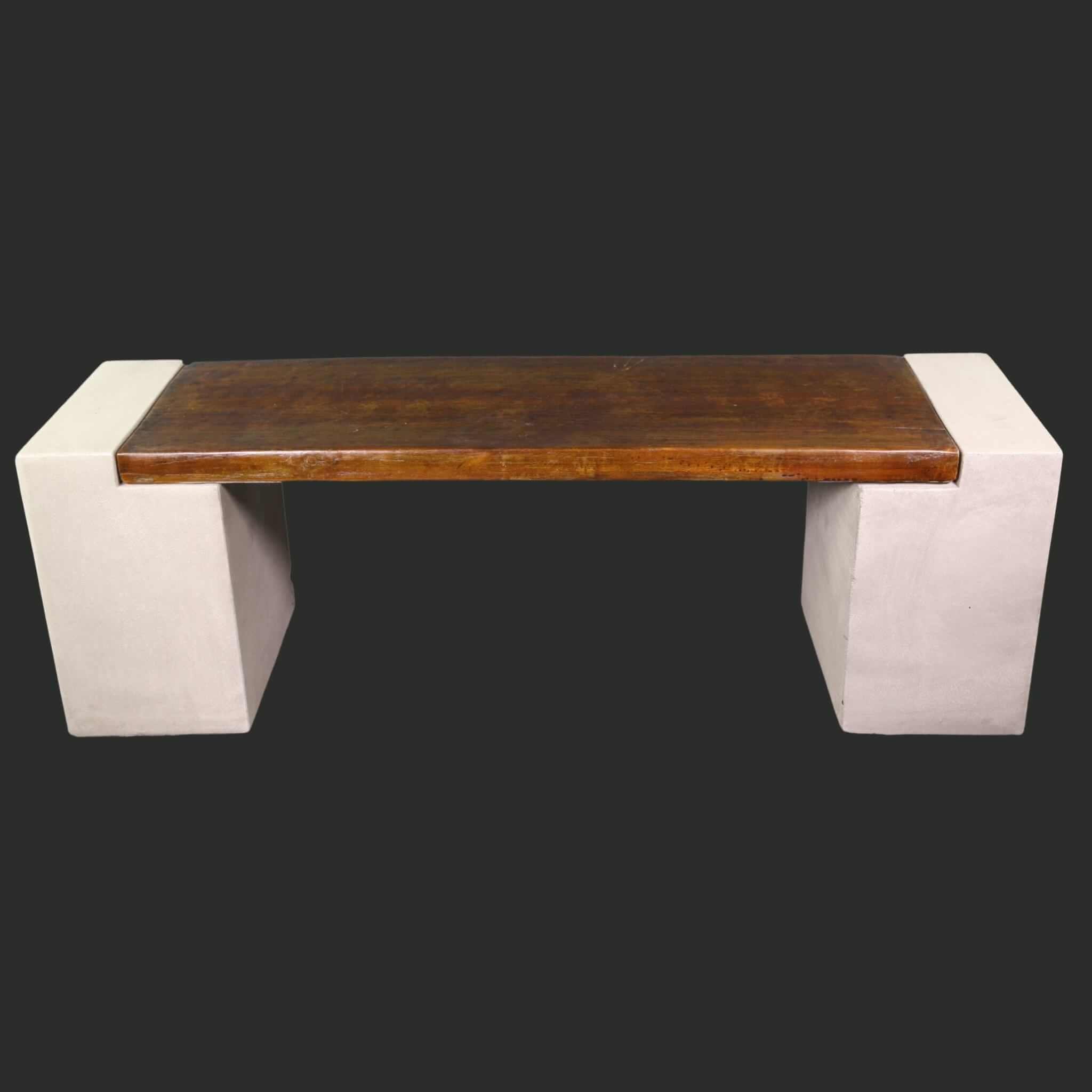 California Concrete Garden Bench - Giannini #580