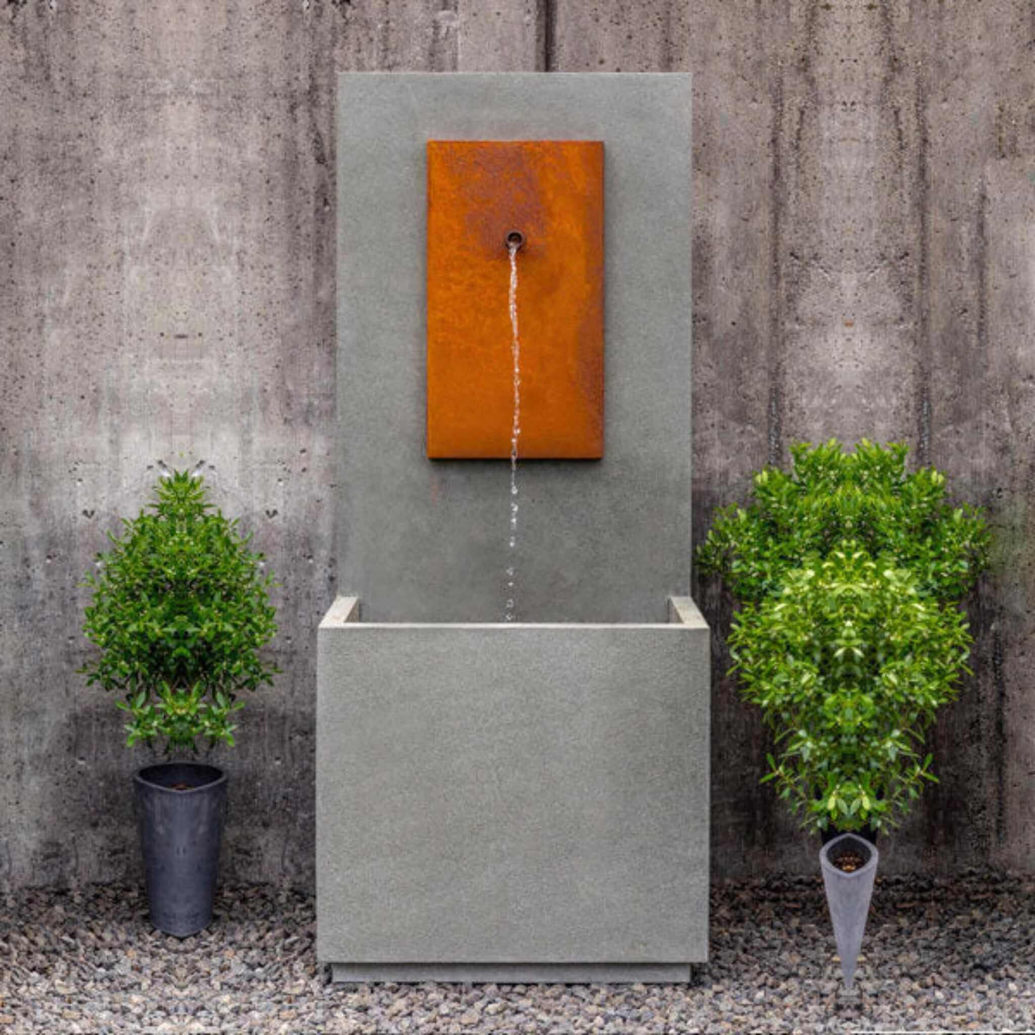 The MC1 Concrete Wall Fountain - Campania #FT331