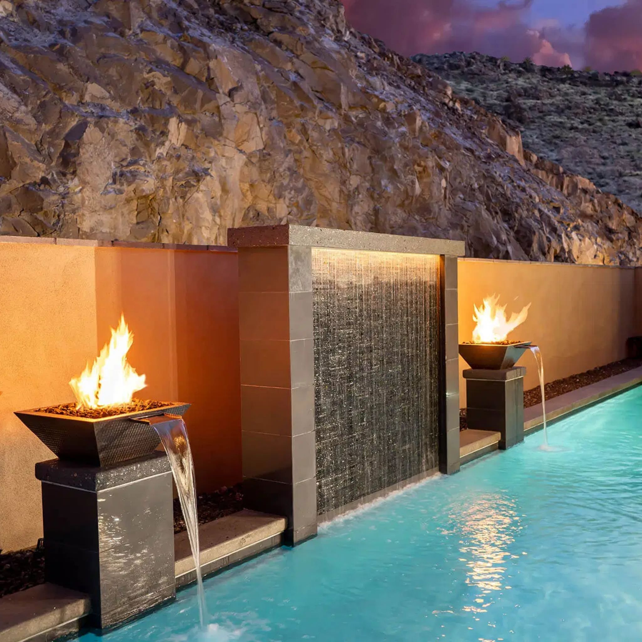 Maya Copper Fire & Water Bowl - The Outdoor Plus