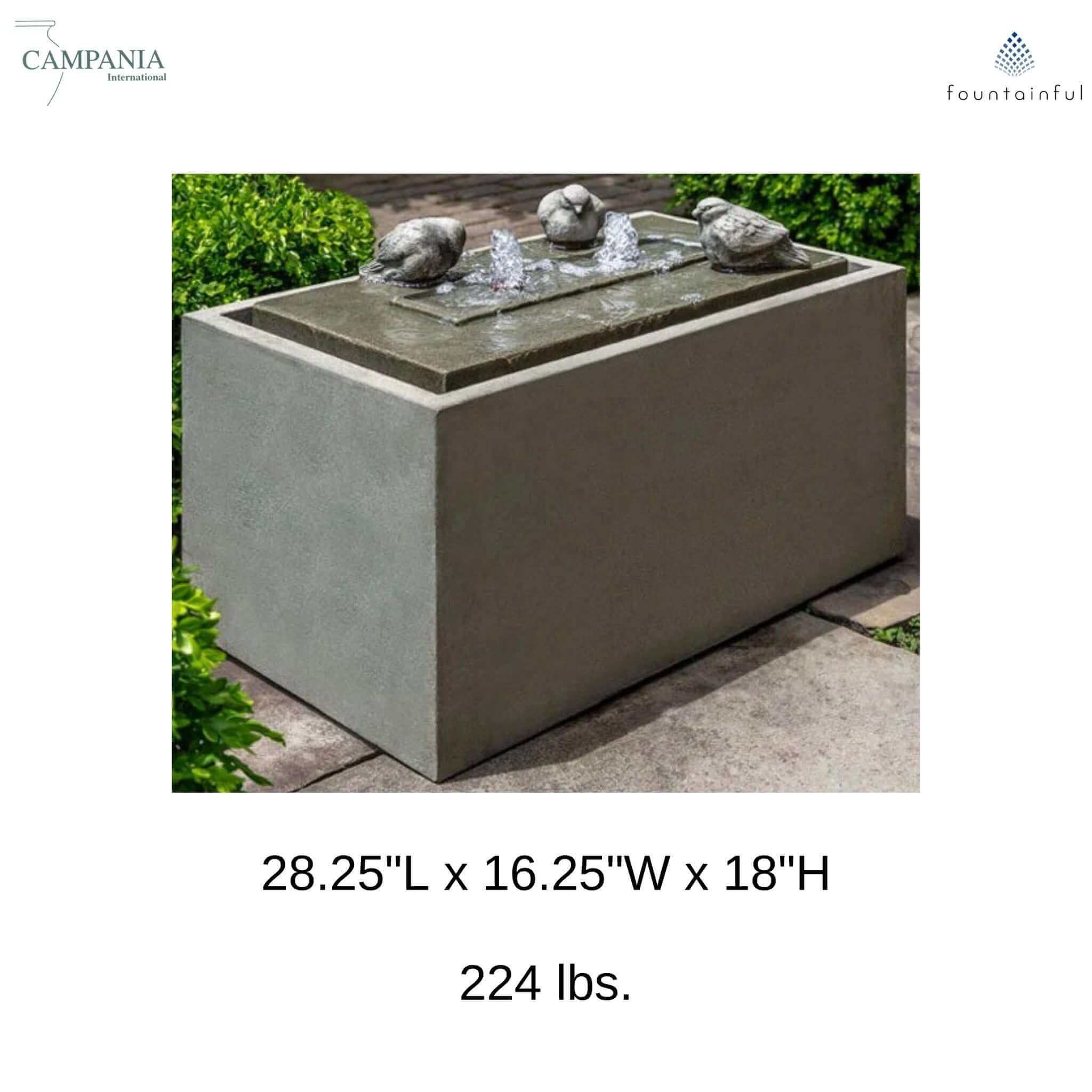 Avondale Concrete Fountain - Campania #FT324