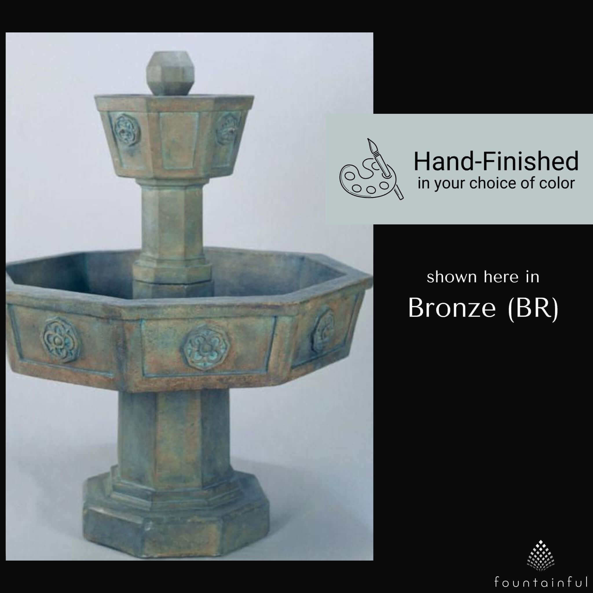 The Neogotico Concrete Fountain - Giannini #1071