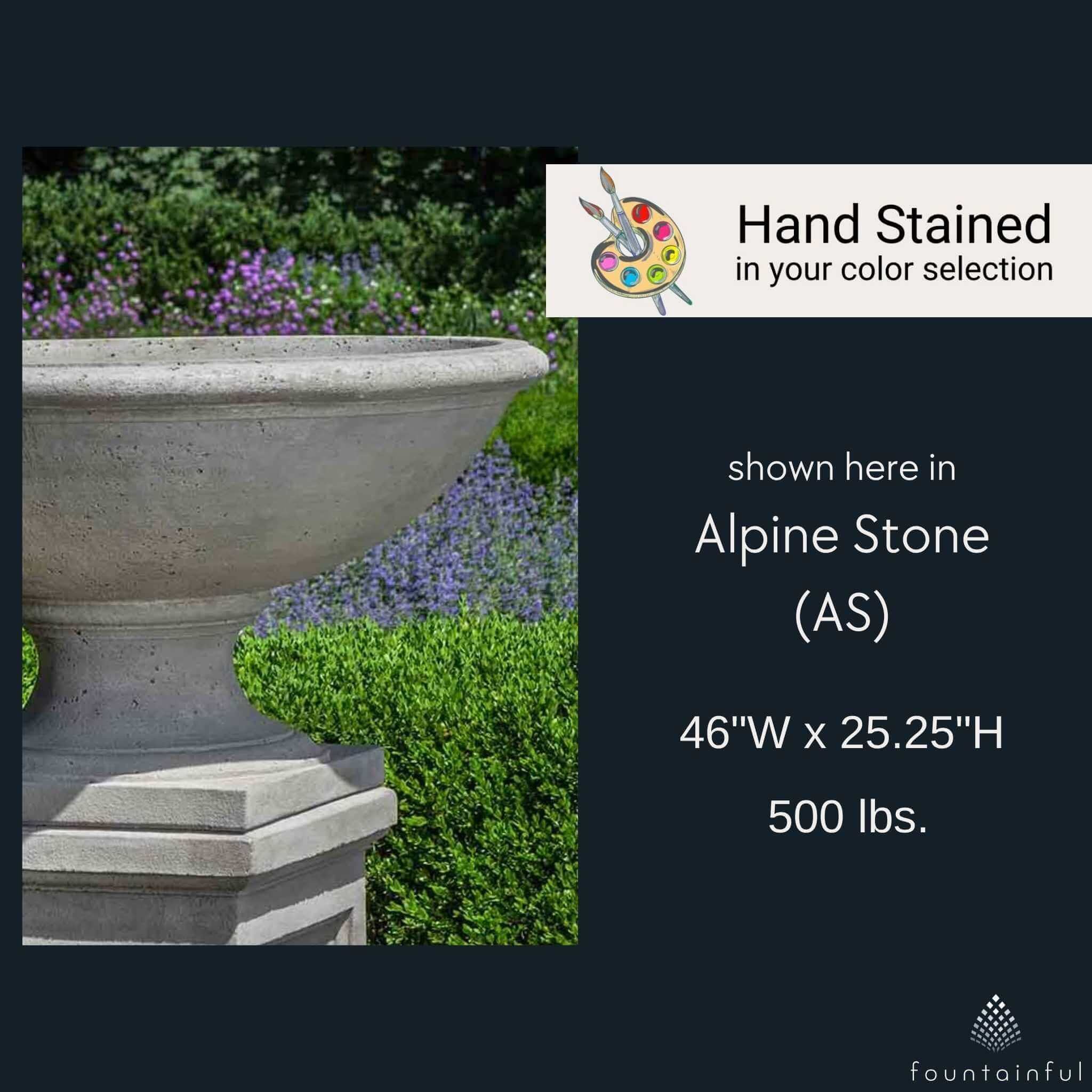 Beauport Concrete Urn Planter - Campania #P713
