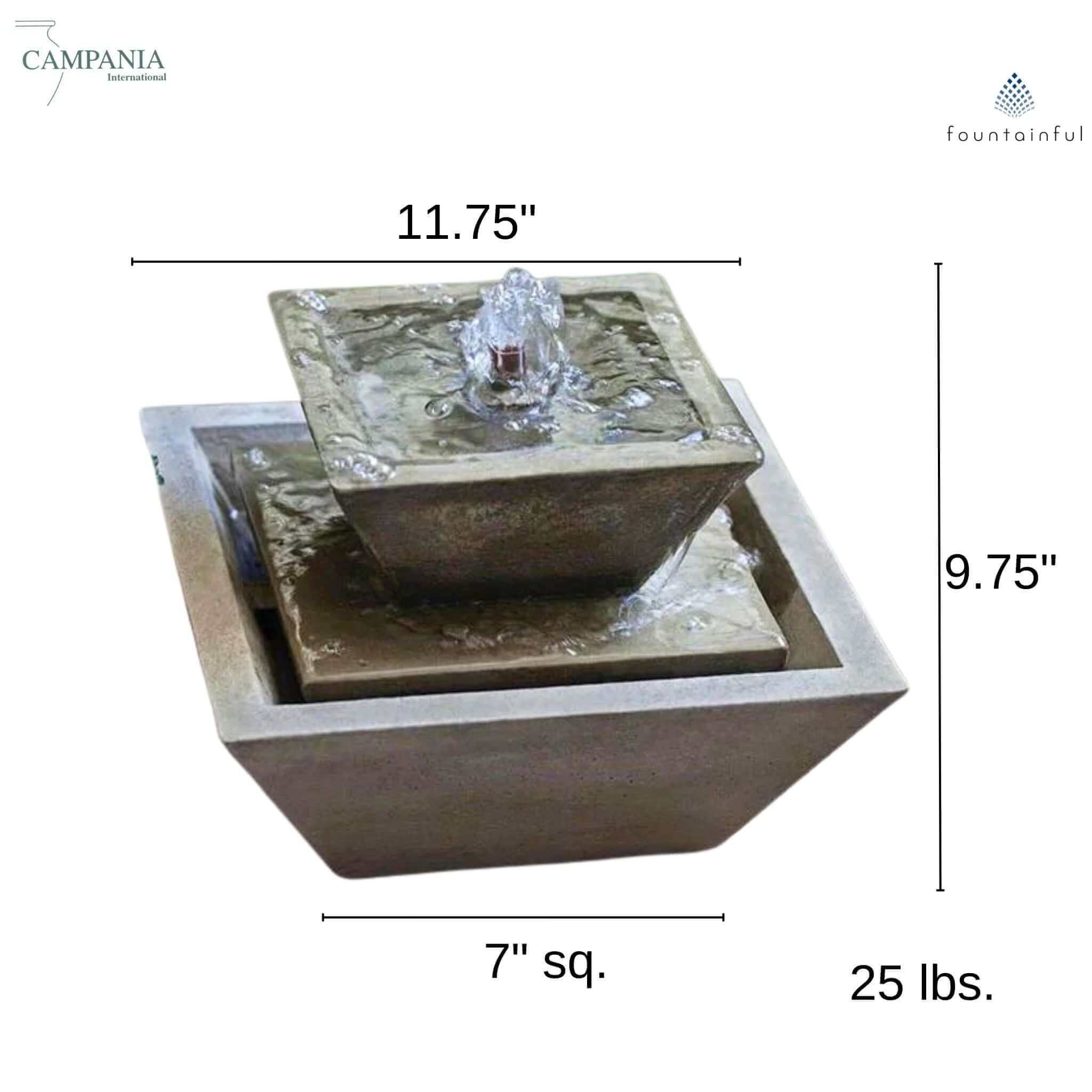 The Kenzo M-Series Concrete Fountain - Campania #FT262