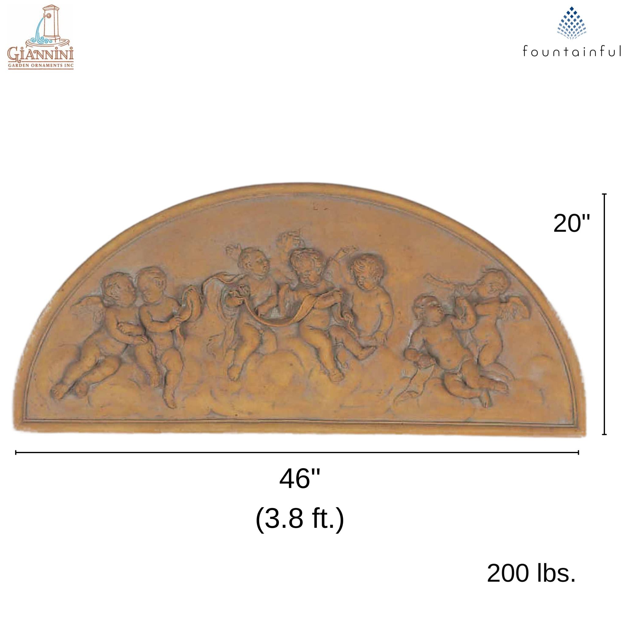 Michelangelo Angels Wall Plaque - Giannini #3014