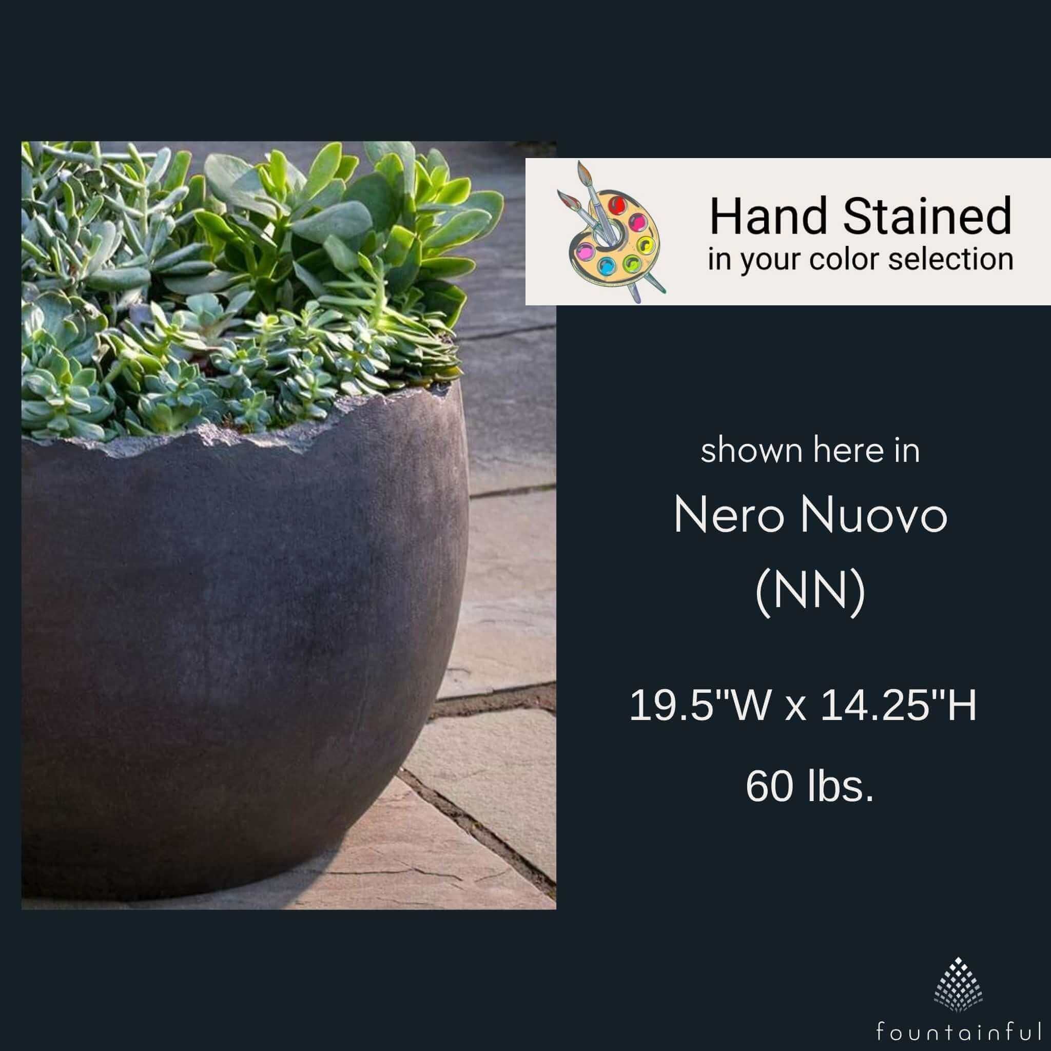 Broken Egg Grade AA Concrete Planter - Campania #P915